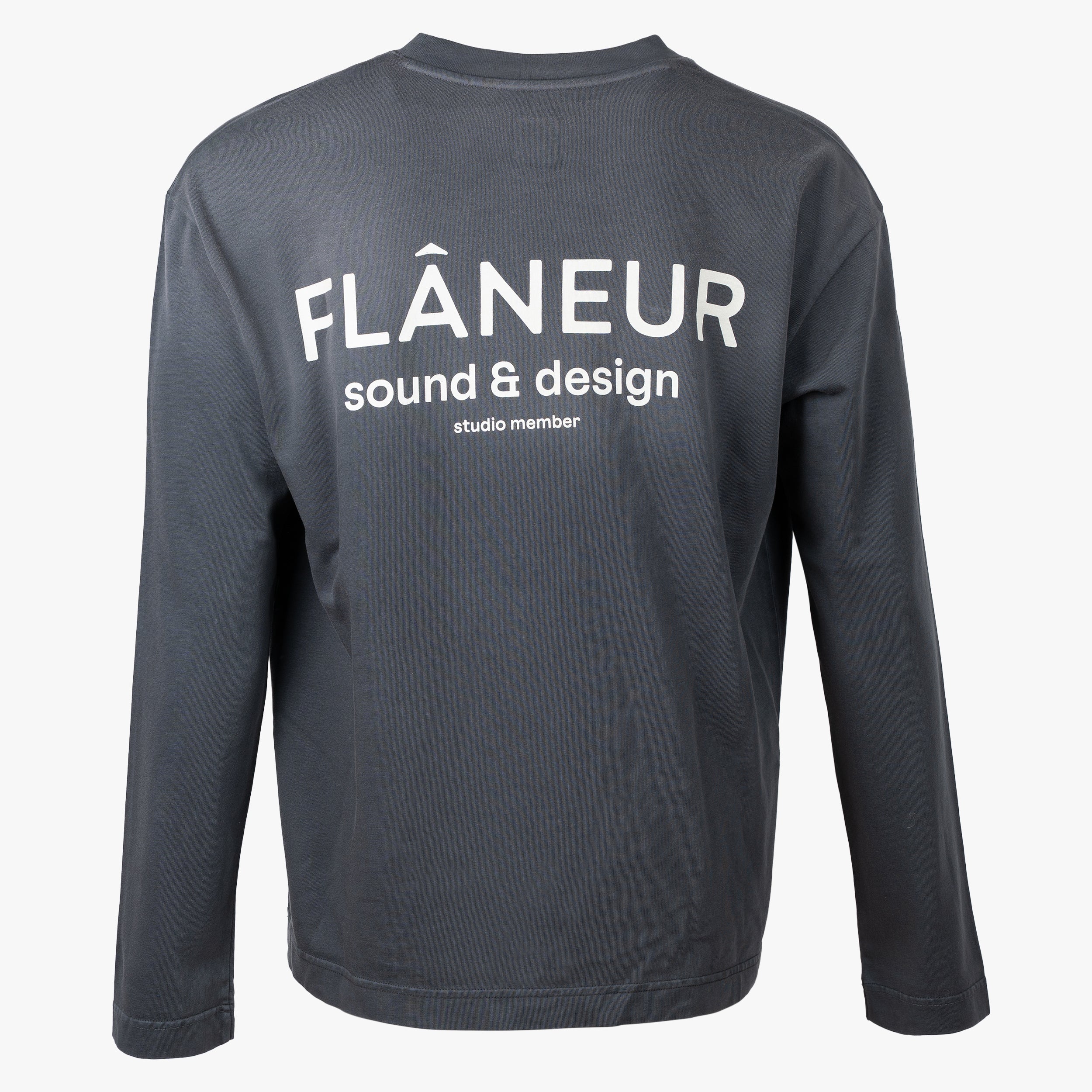 Flaneur Longsleeve Shirt Grijs | Sound & Design