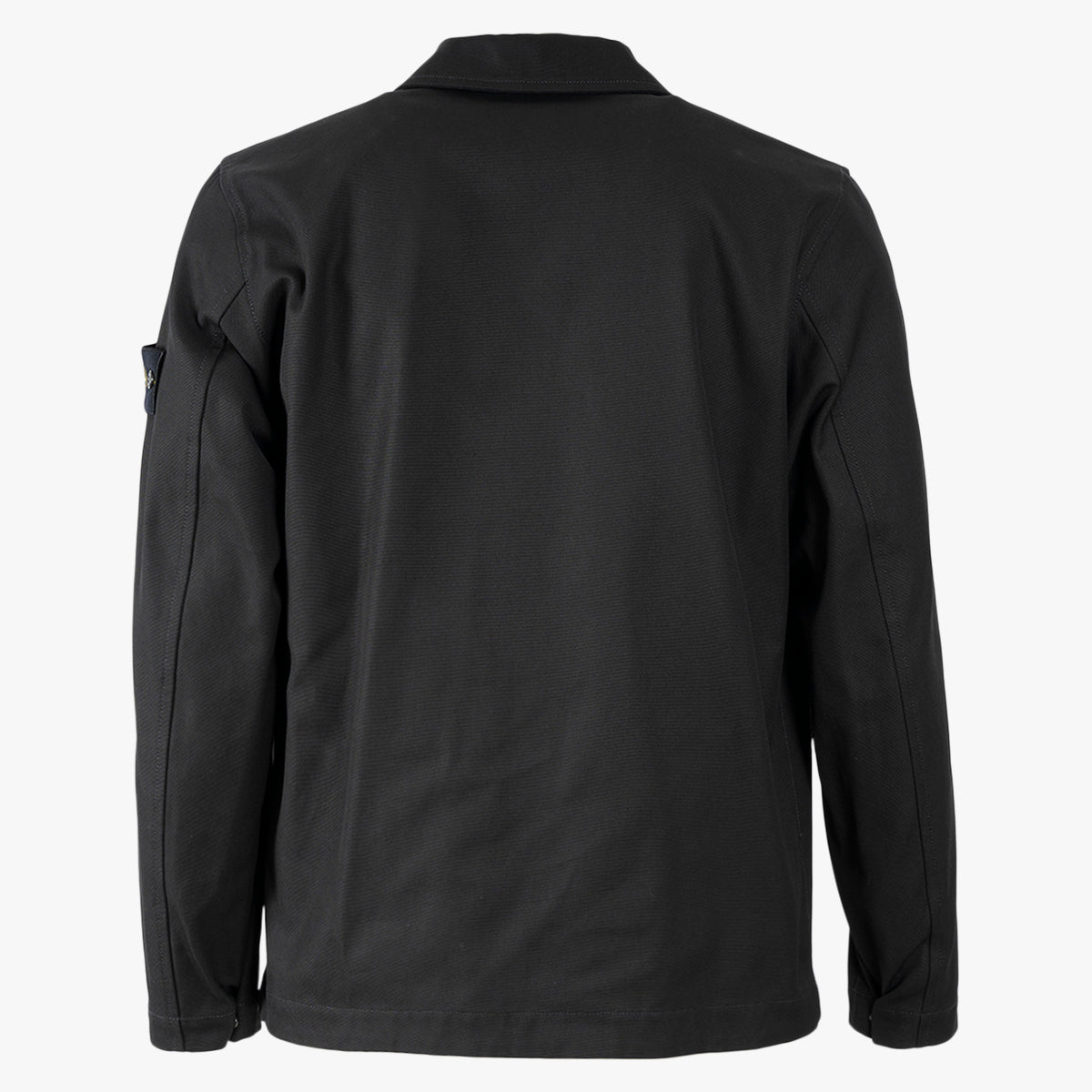 Stone Island Overshirt Zwart | Panama Cotton