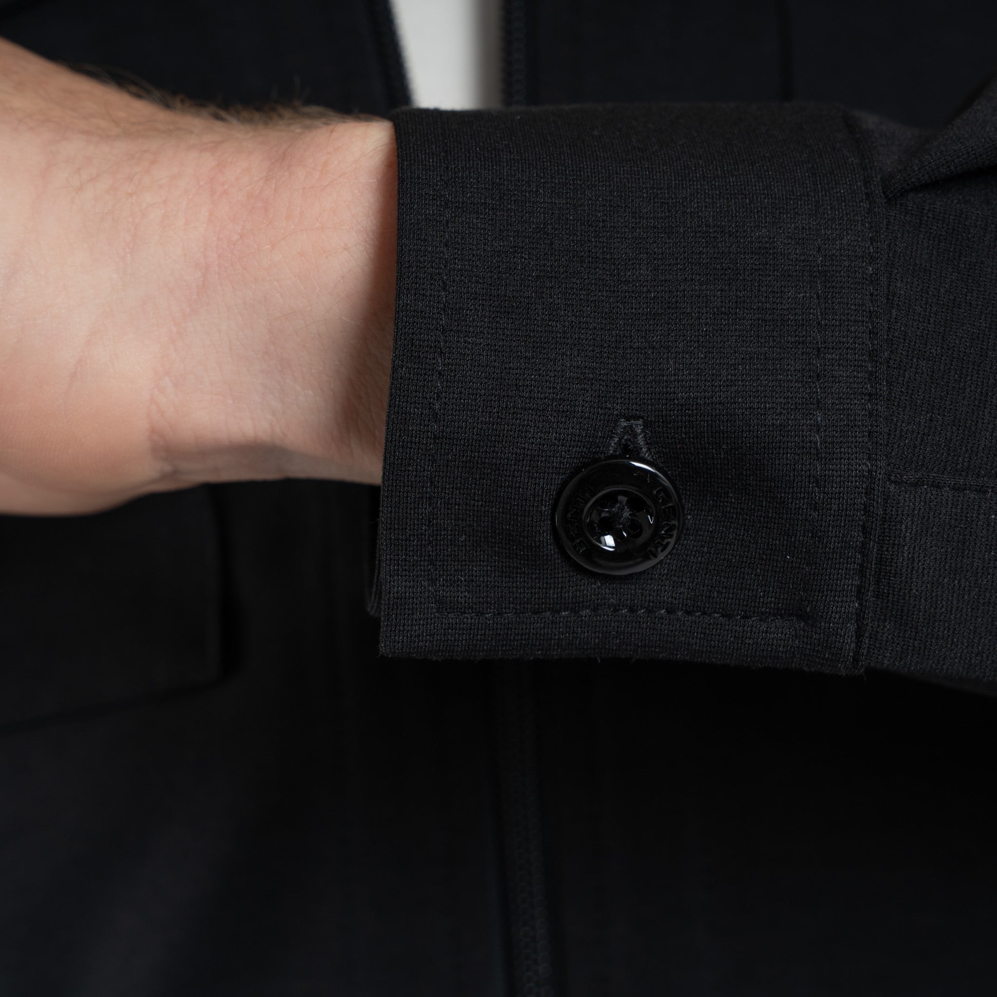 Genti Overshirt Zwart | Dynamic