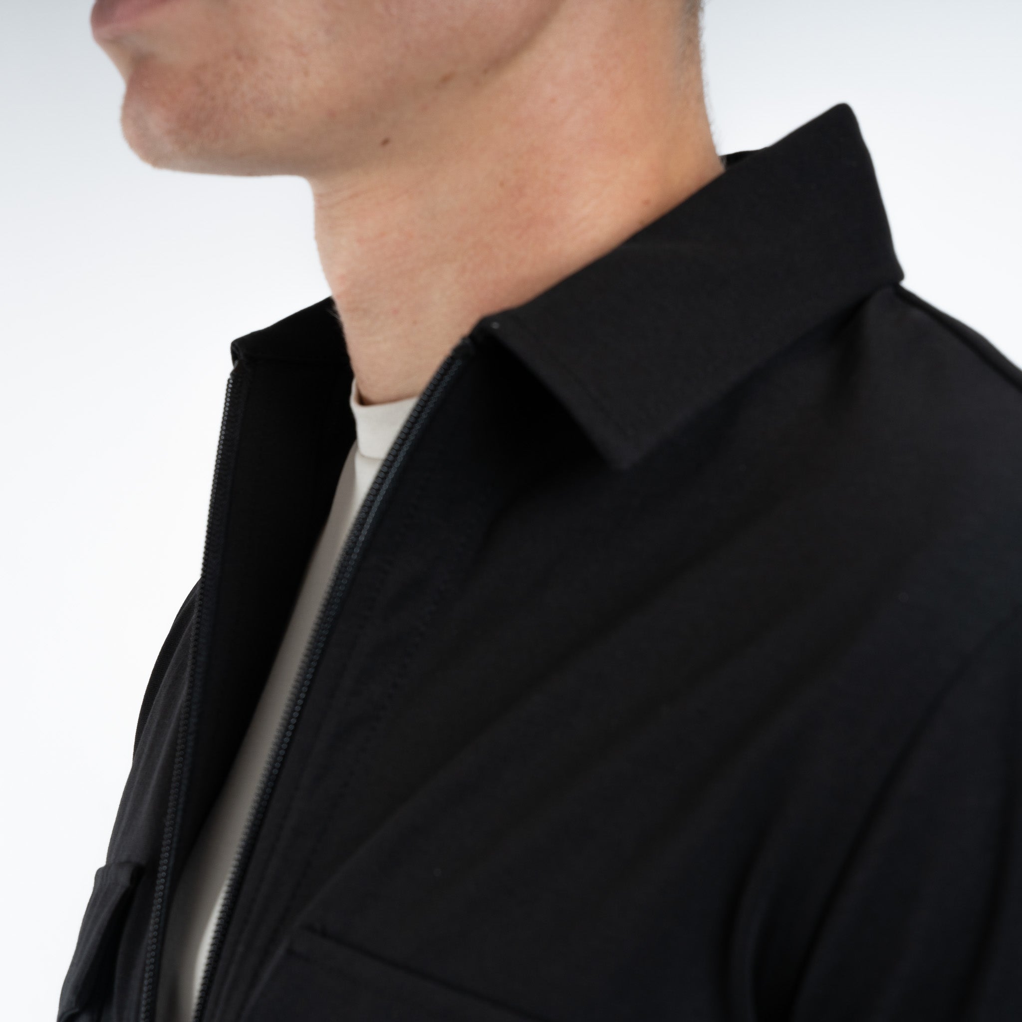 Genti Overshirt Zwart | Dynamic