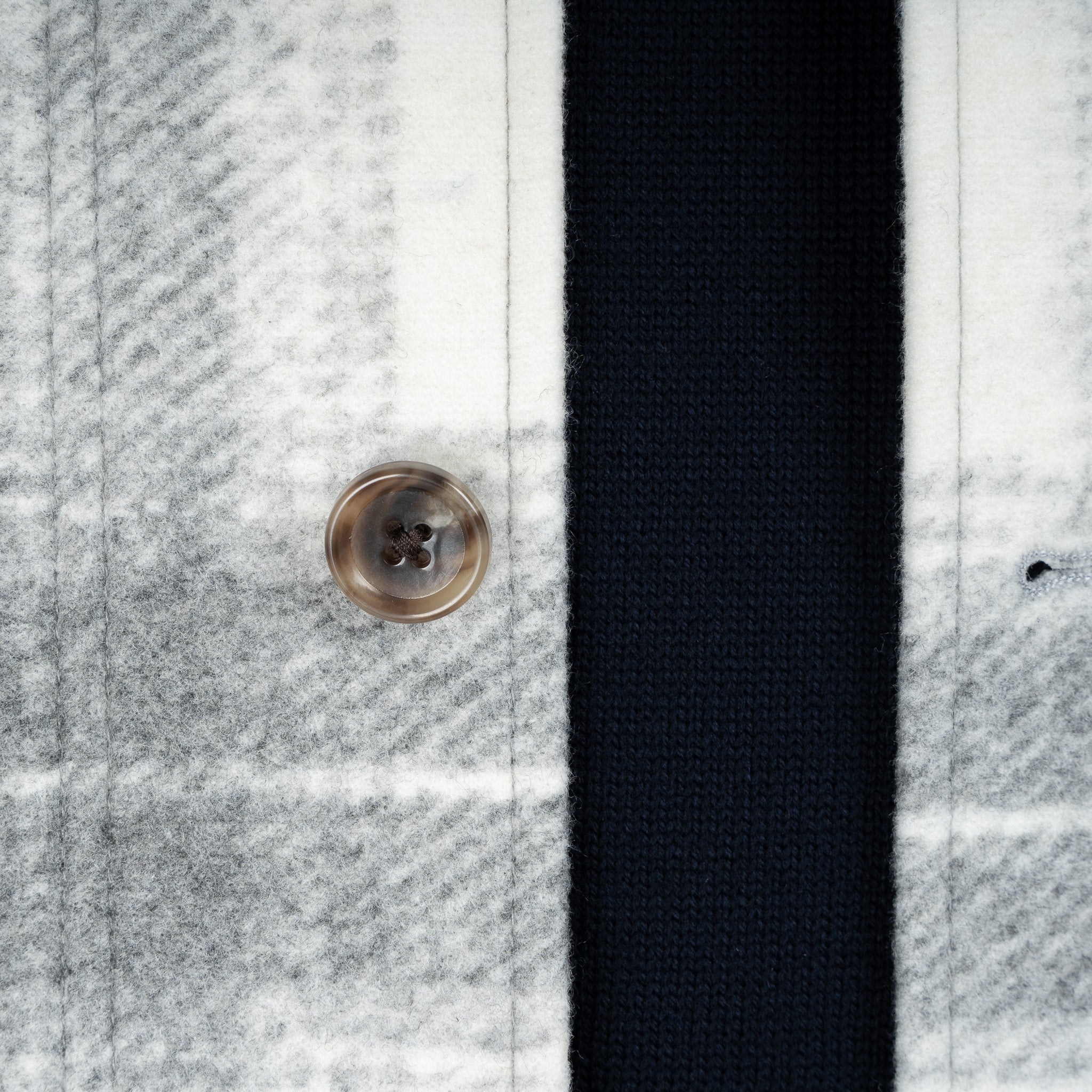 SEVEN DIALS Overshirt Lichtgrijs Geruit | York