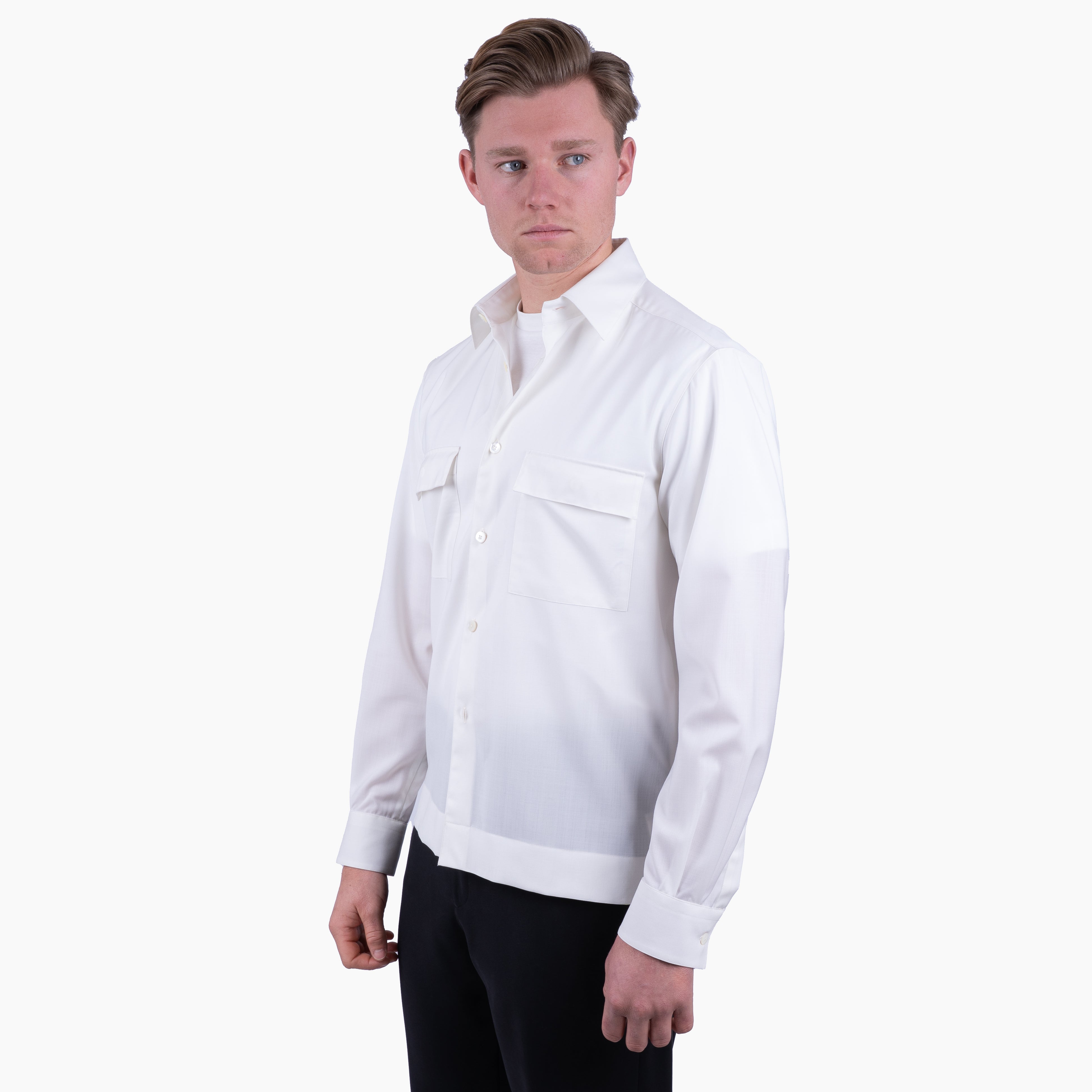 Xacus Overshirt Wit | Unfold