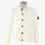 Stone Island Gebreid Knoopvest Crème | Lambswool