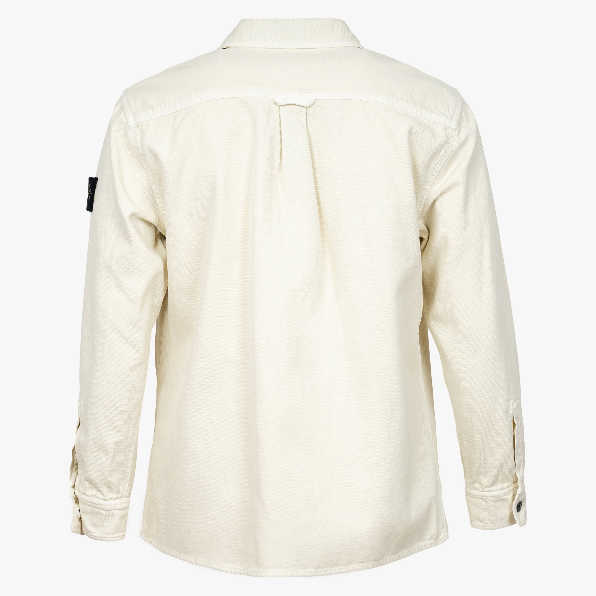 Stone Island Overshirt Crème | Panama 'OLD' Effect