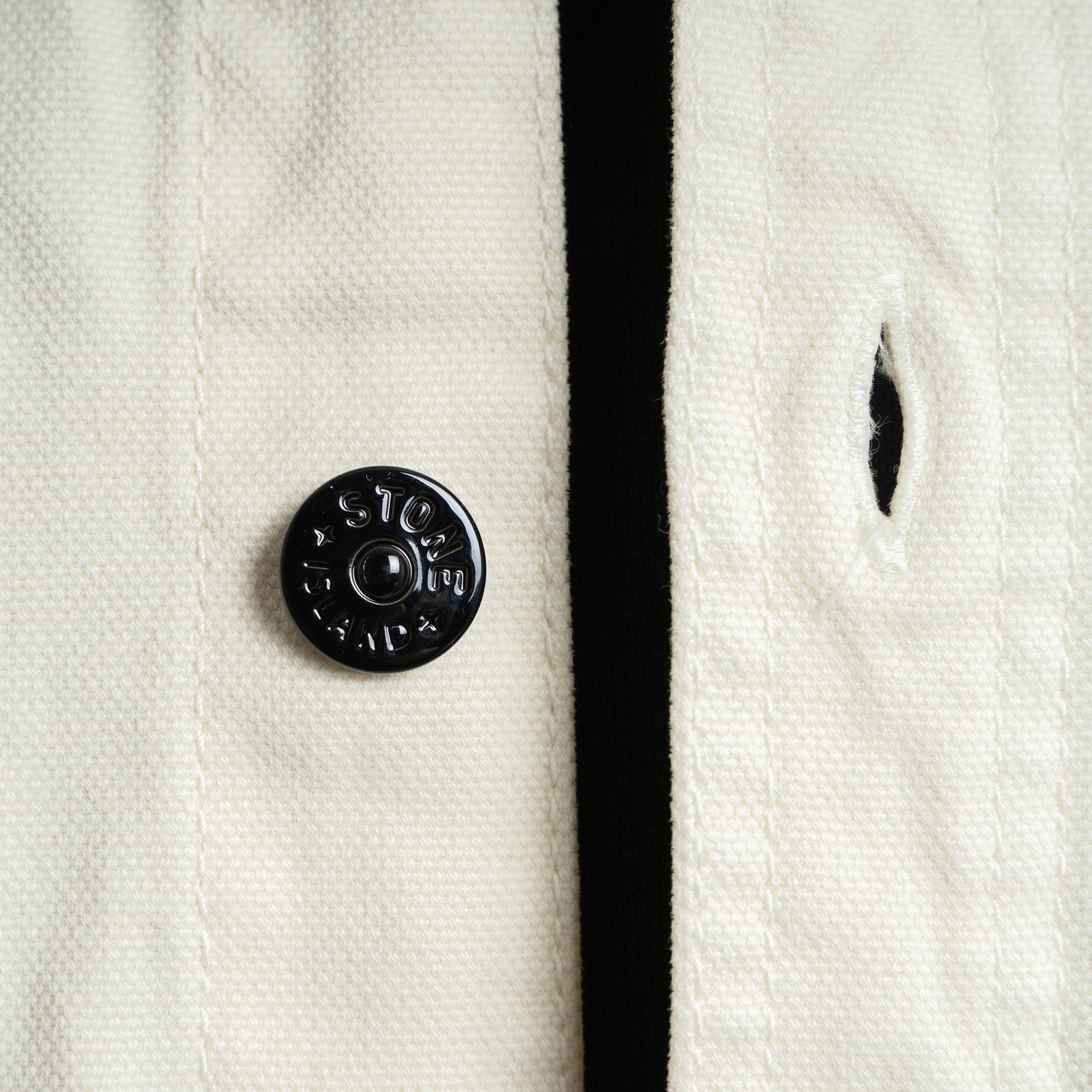 Stone Island Overshirt Crème | Panama 'OLD' Effect