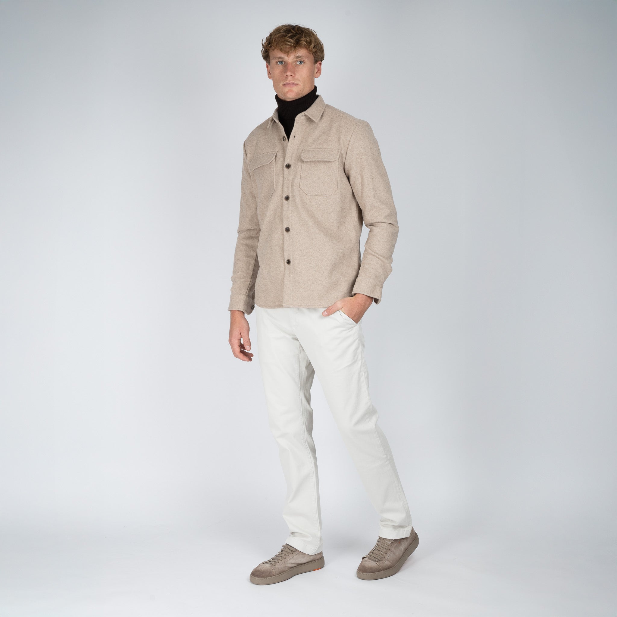 SEVEN DIALS Overshirt Beige | Kent