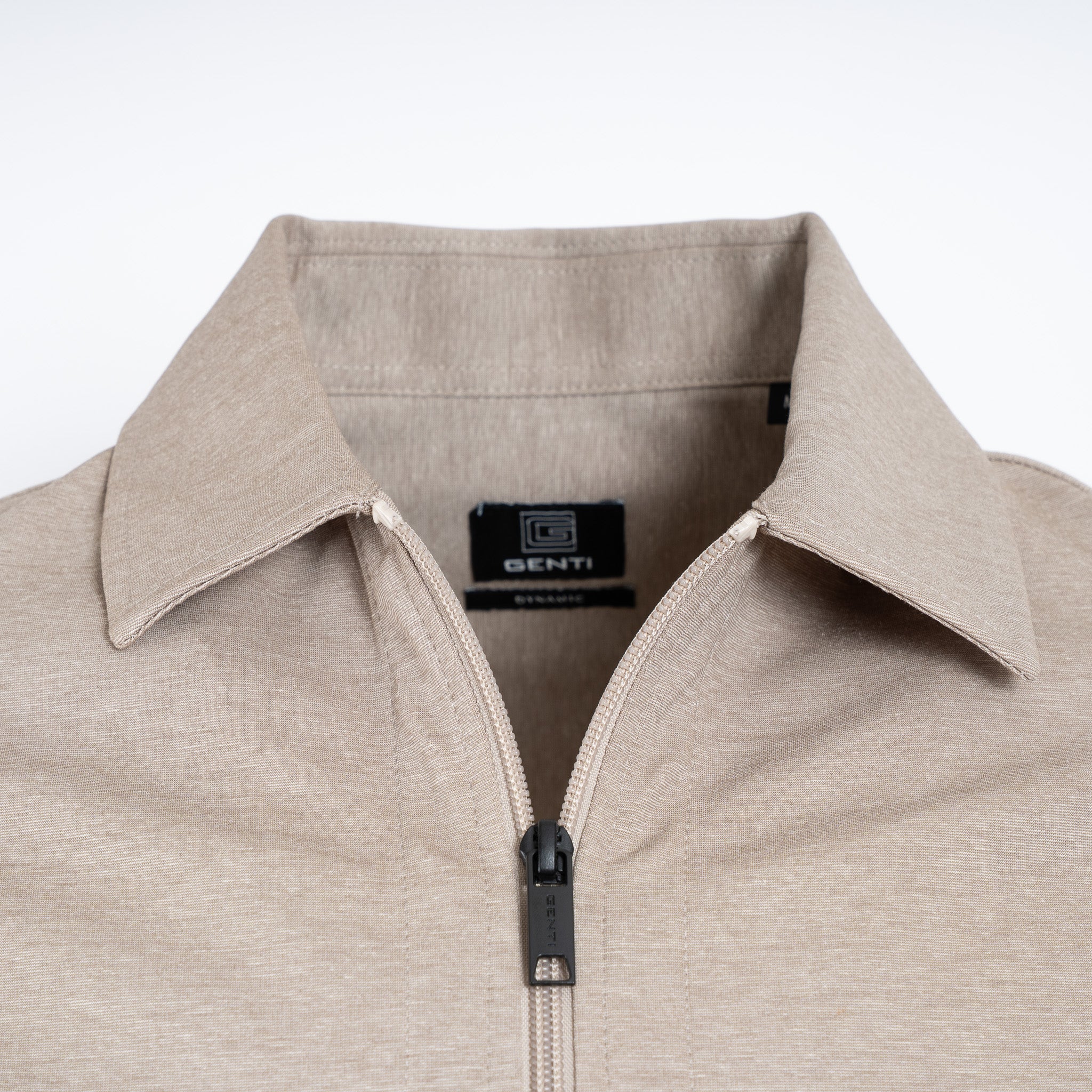 Genti Overshirt Beige | Dynamic