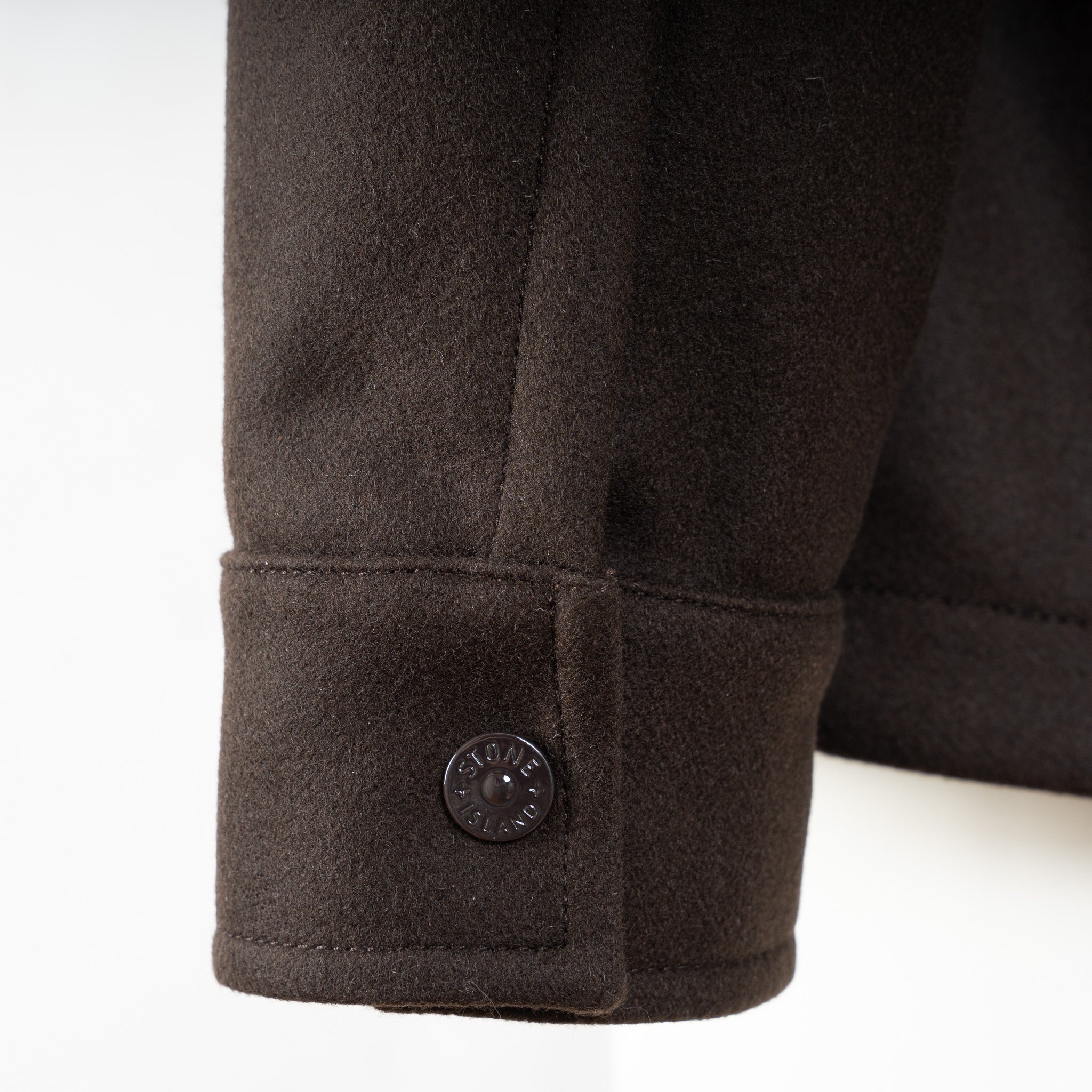 Stone Island Overshirt Bruin | Ghost