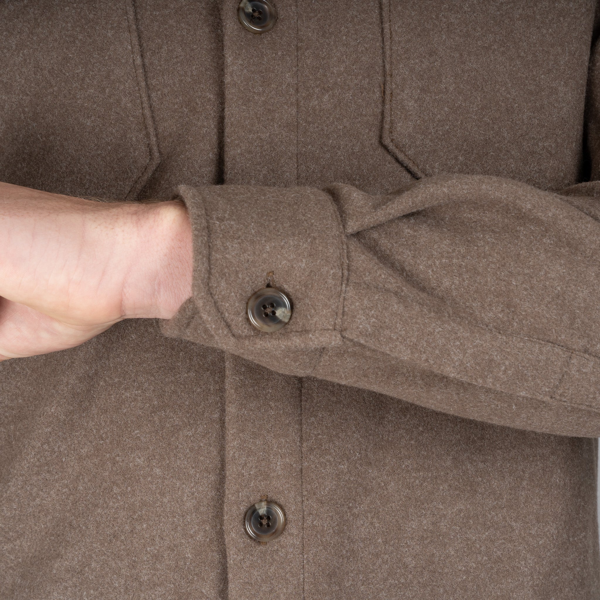 SEVEN DIALS Overshirt Bruin | Kent