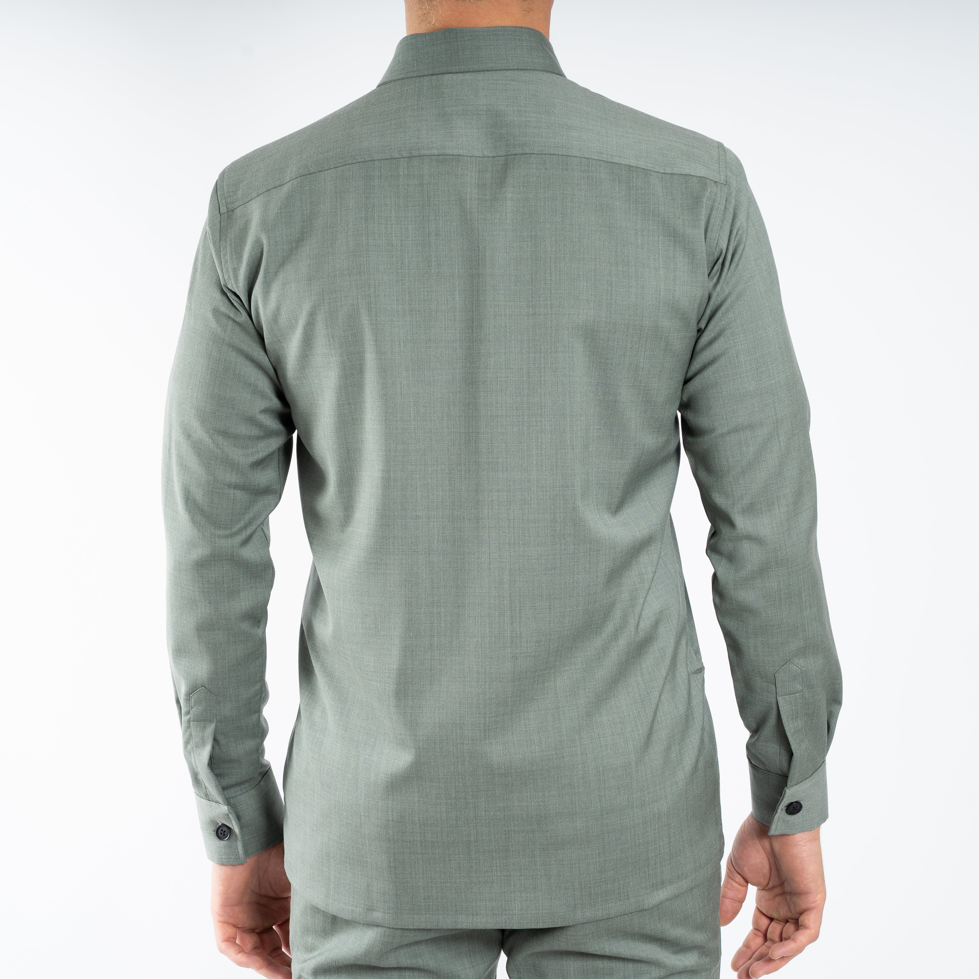 Genti Overshirt Groen | Dynamic Fabric