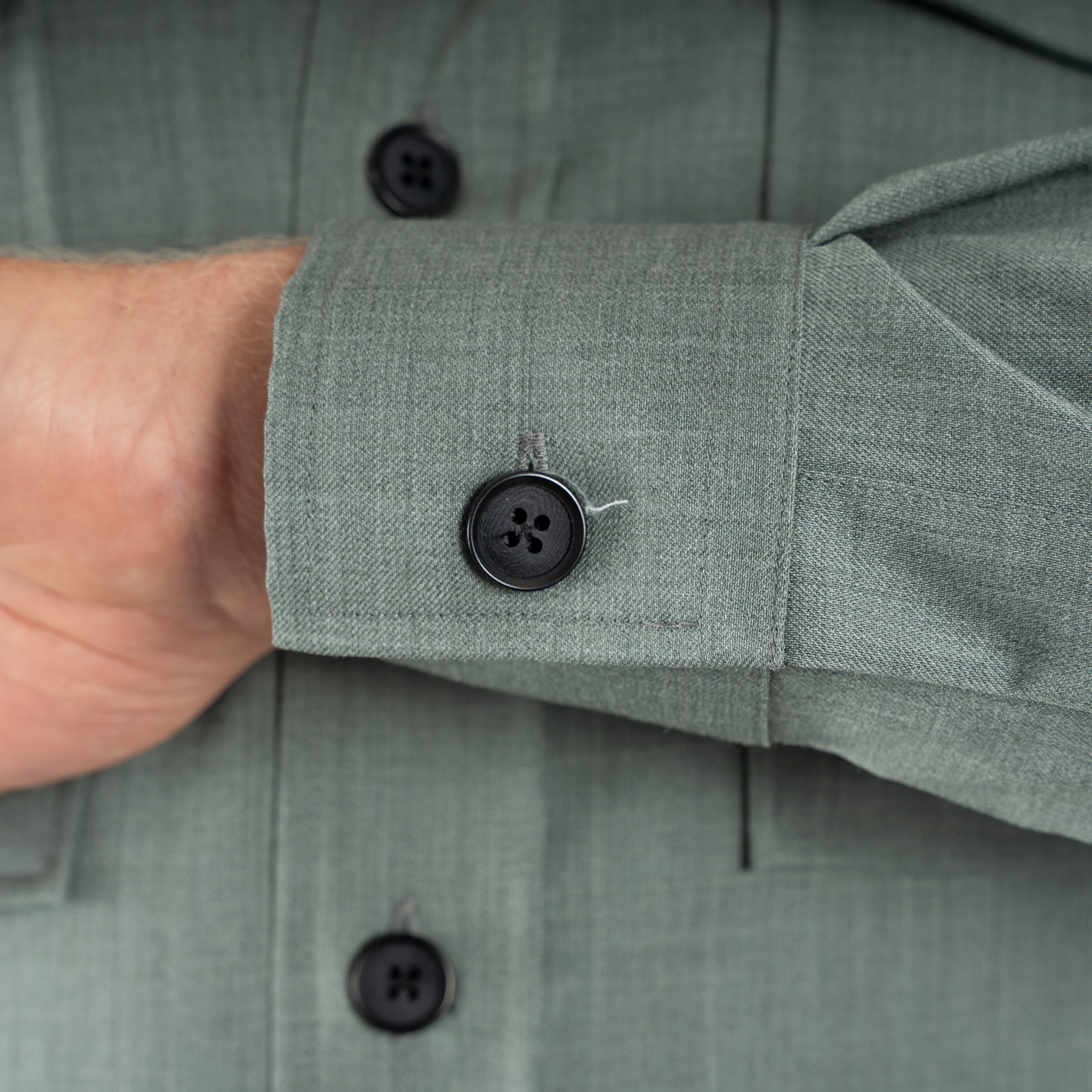 Genti Overshirt Groen | Dynamic Fabric