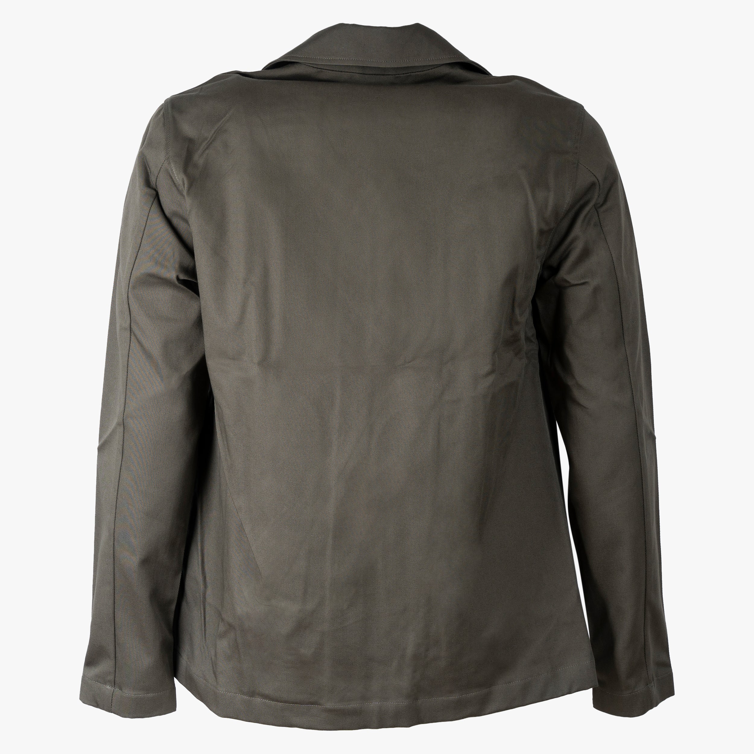 Profuomo Overshirt Groen | Cotton Twill
