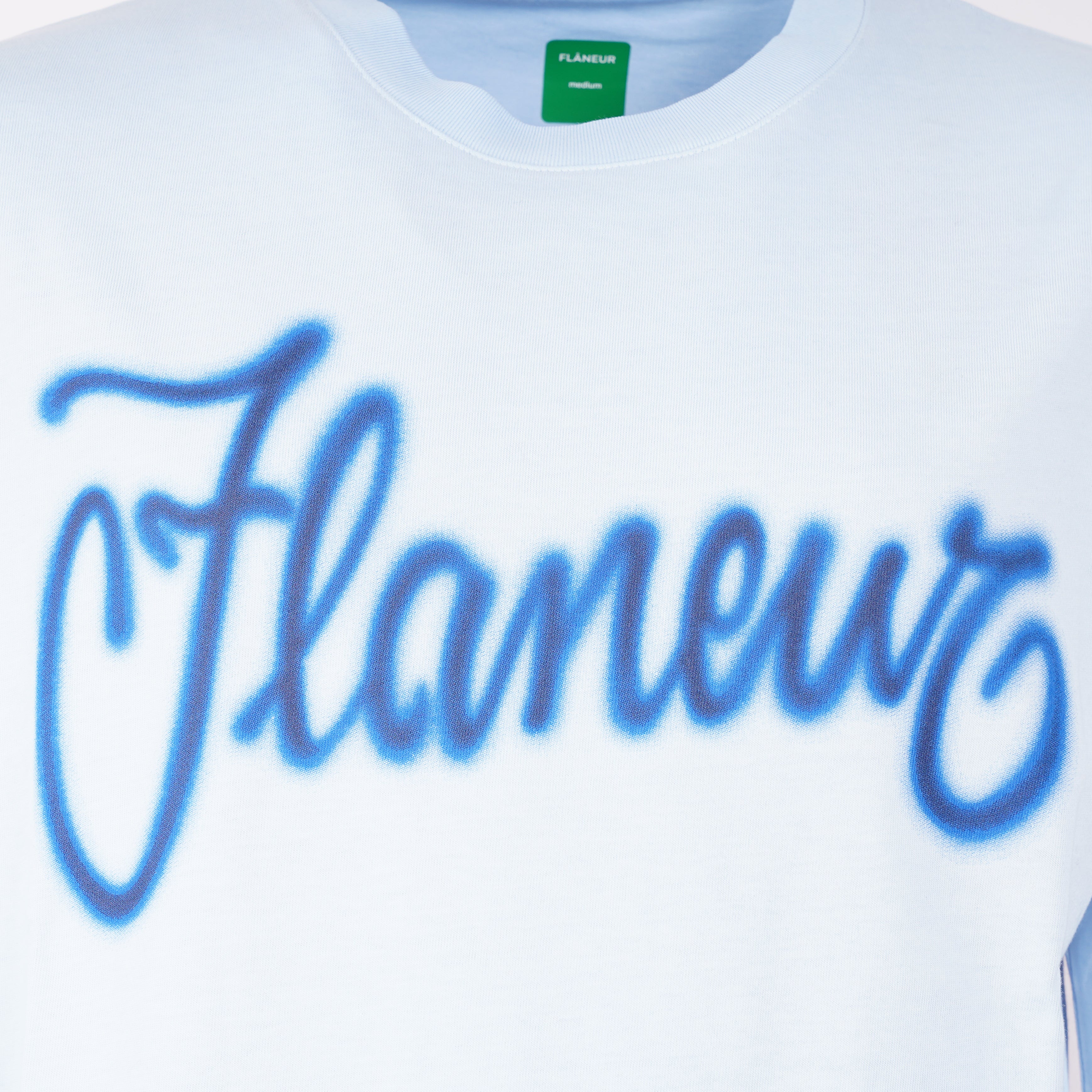 Flaneur Longsleeve Shirt Lichtblauw | Airbrush Summer