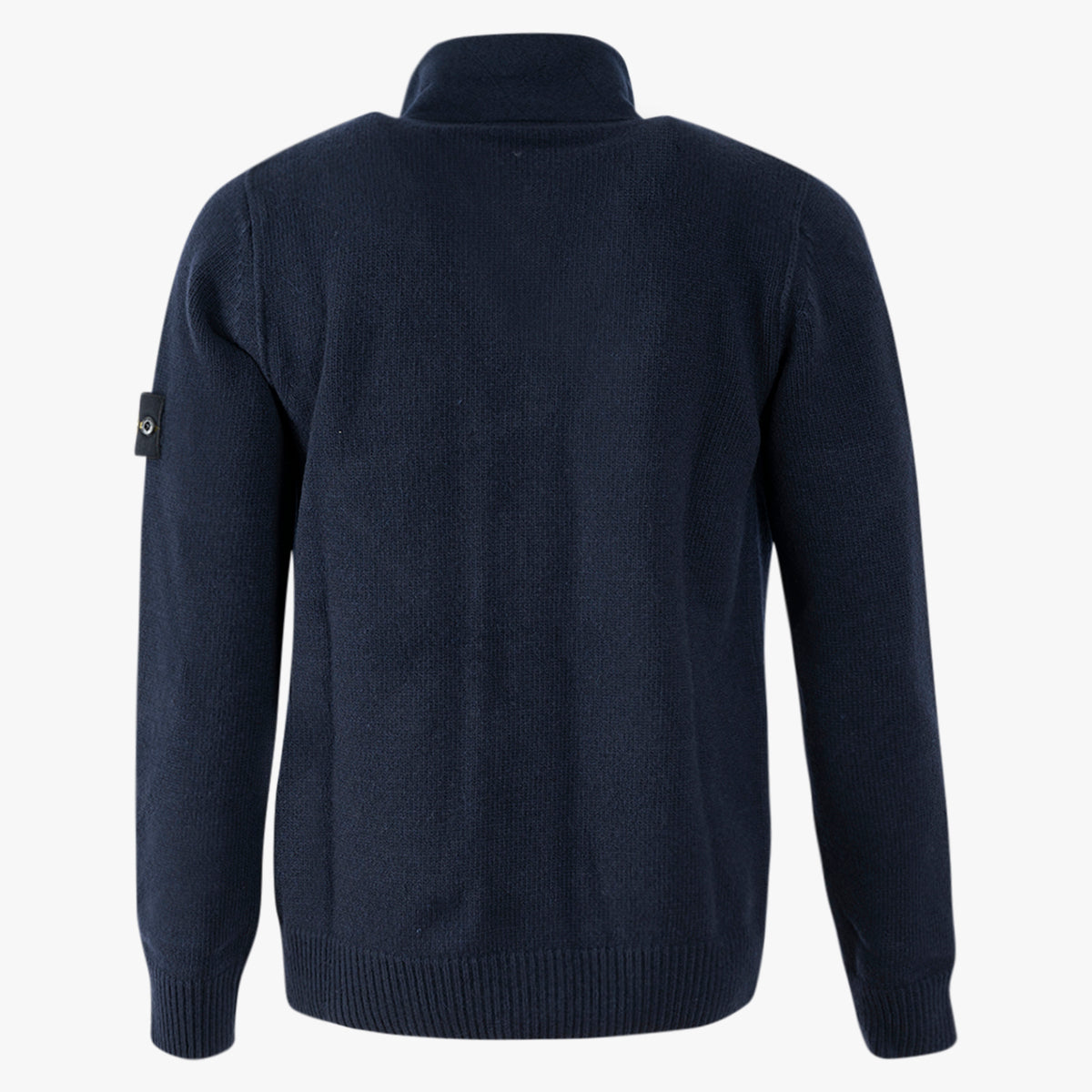 Stone Island Gebreid Vest met Knopen Donkerblauw | Lambswool