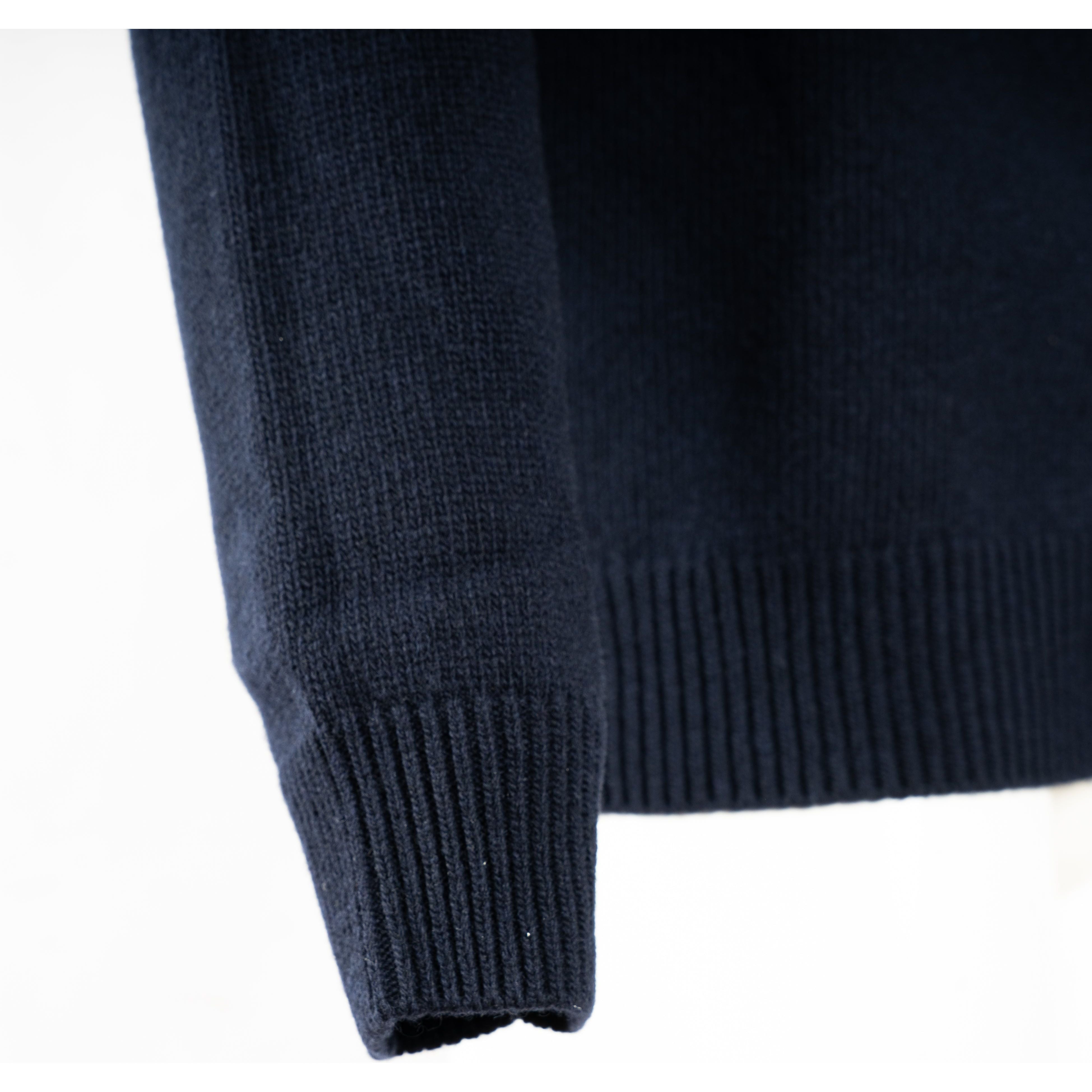 Stone Island Gebreid Vest met Knopen Donkerblauw | Lambswool