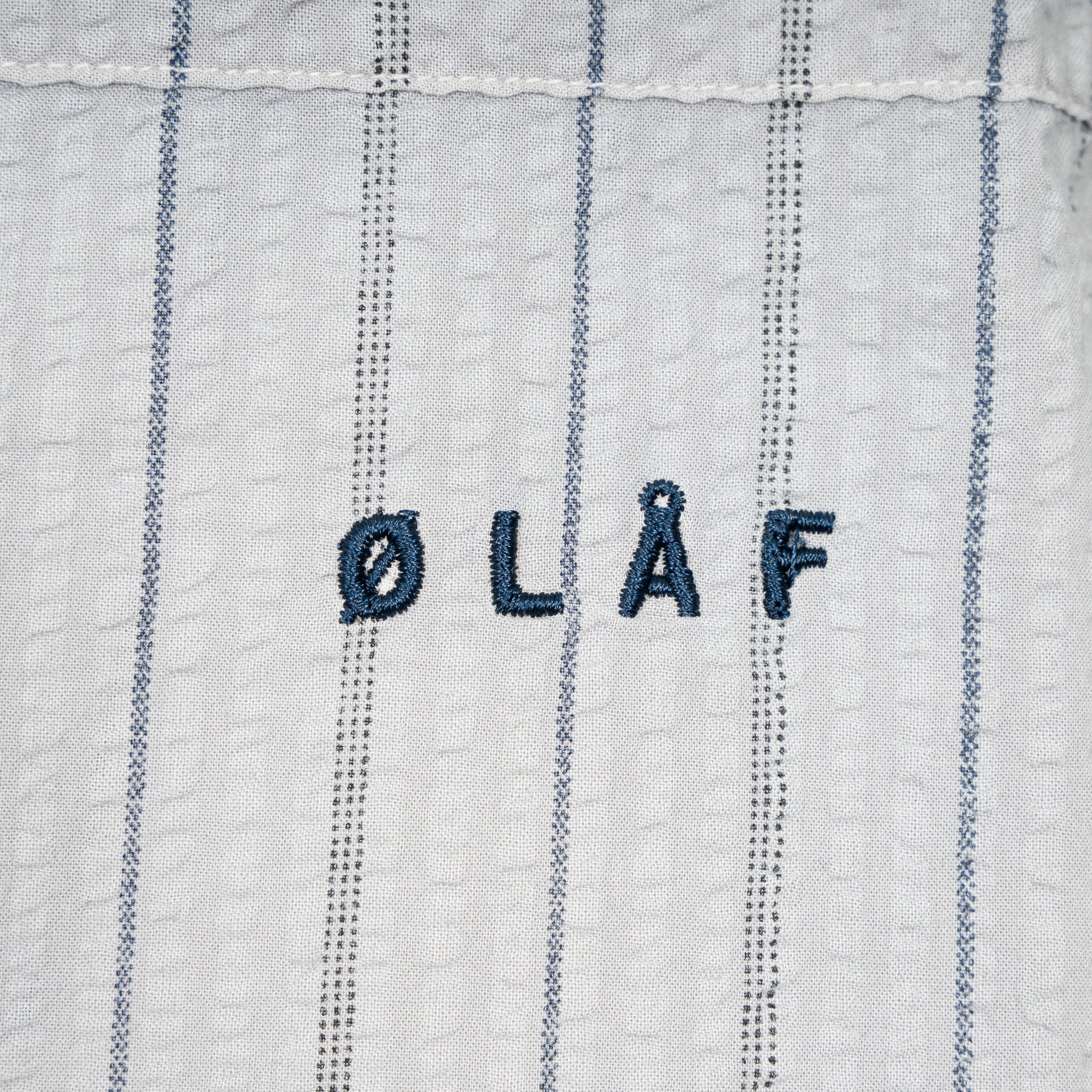 Olaf Overhemd Gestreept Blauw | Striped Boxy Shirts