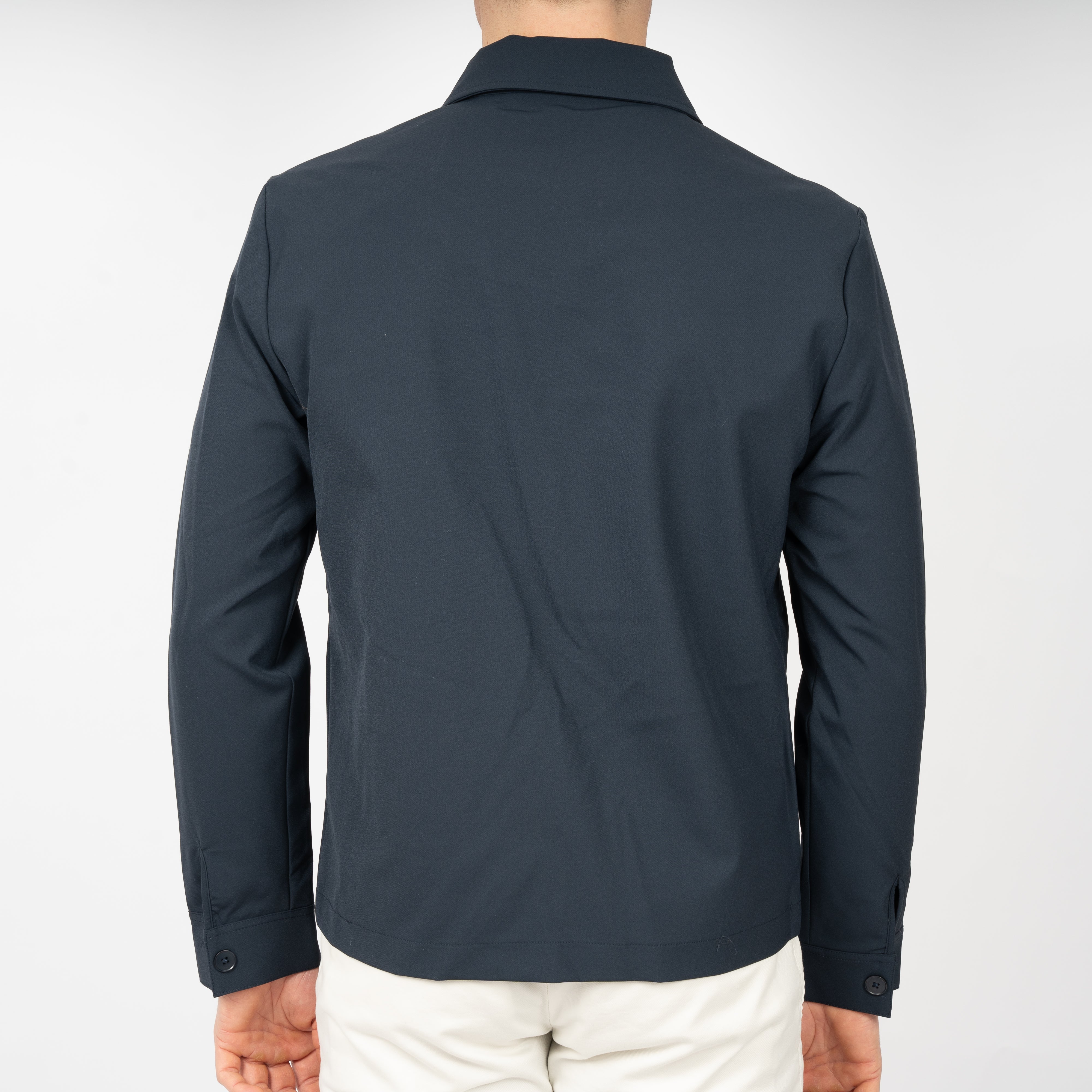 SEVEN DIALS Overshirt Donkerblauw | Perkin
