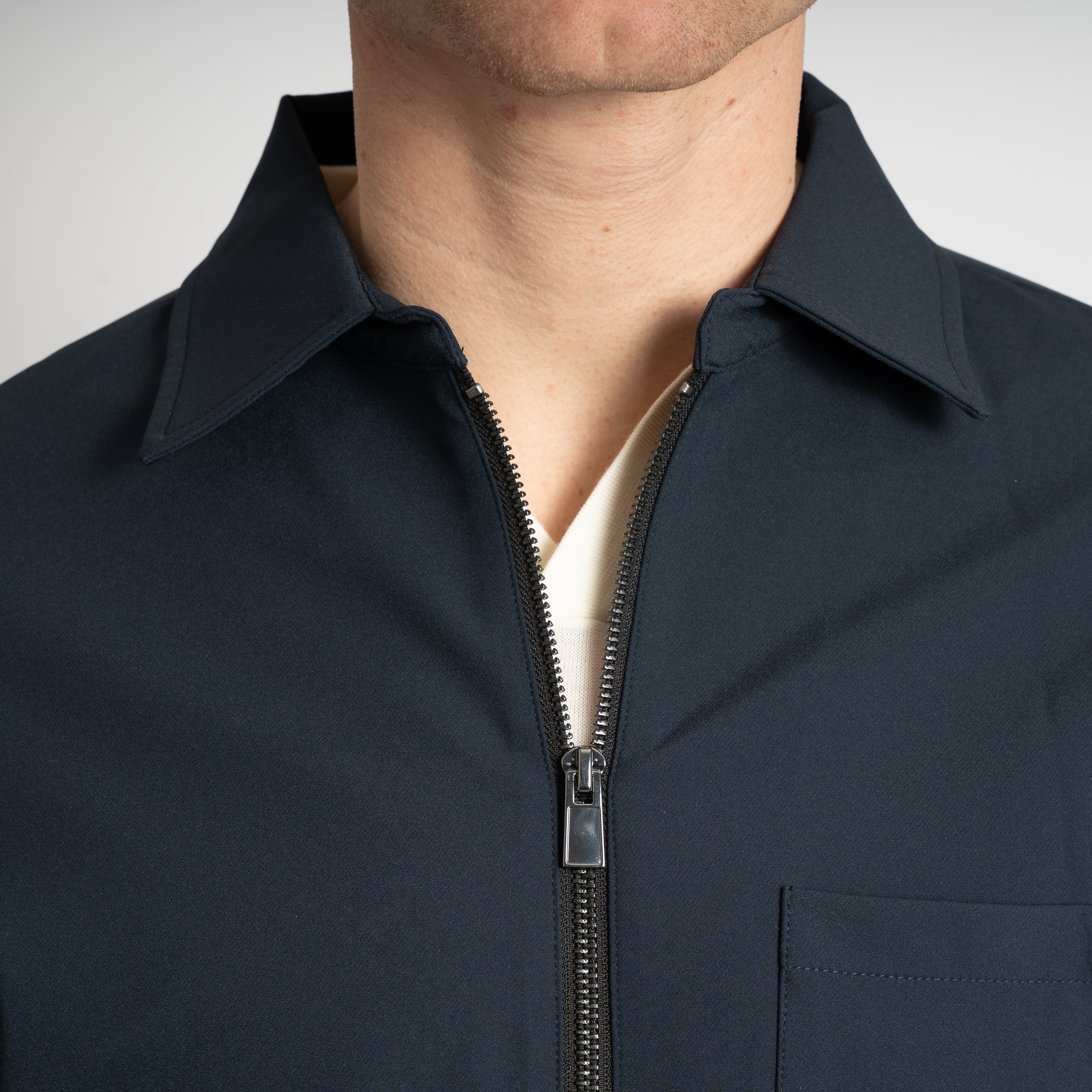 SEVEN DIALS Overshirt Donkerblauw | Perkin