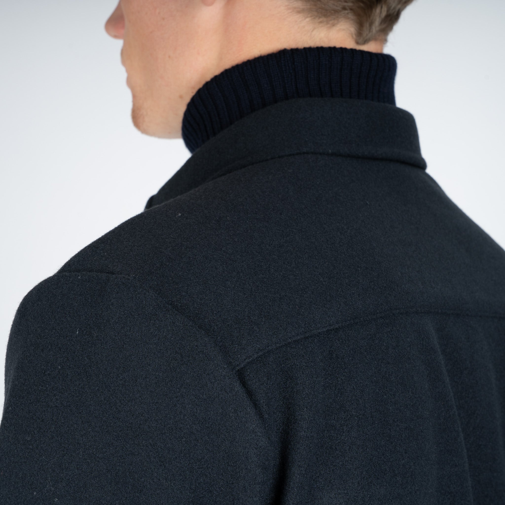 SEVEN DIALS Overshirt Donkerblauw | Kent