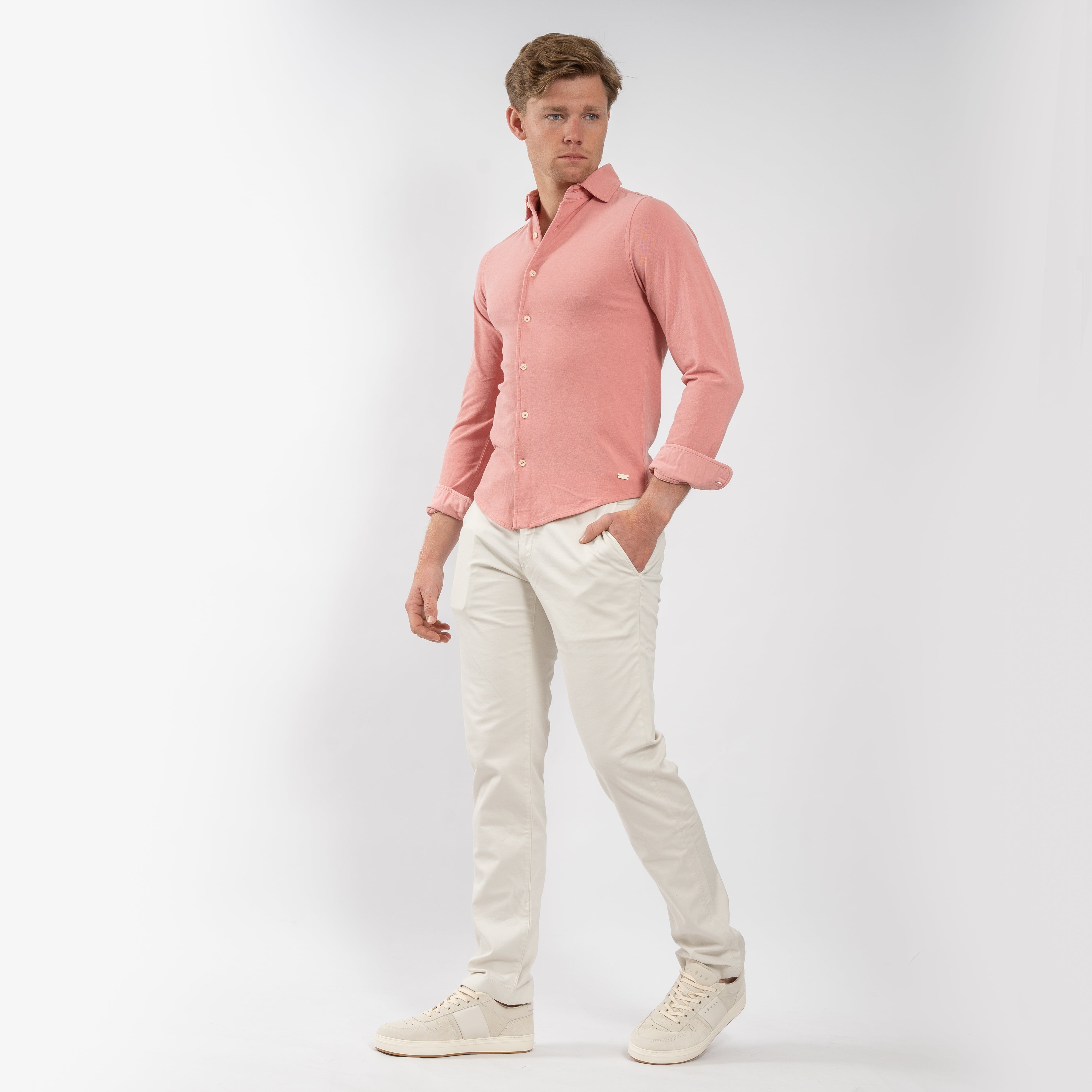 SEVEN DIALS Overhemd Roze | Caspian