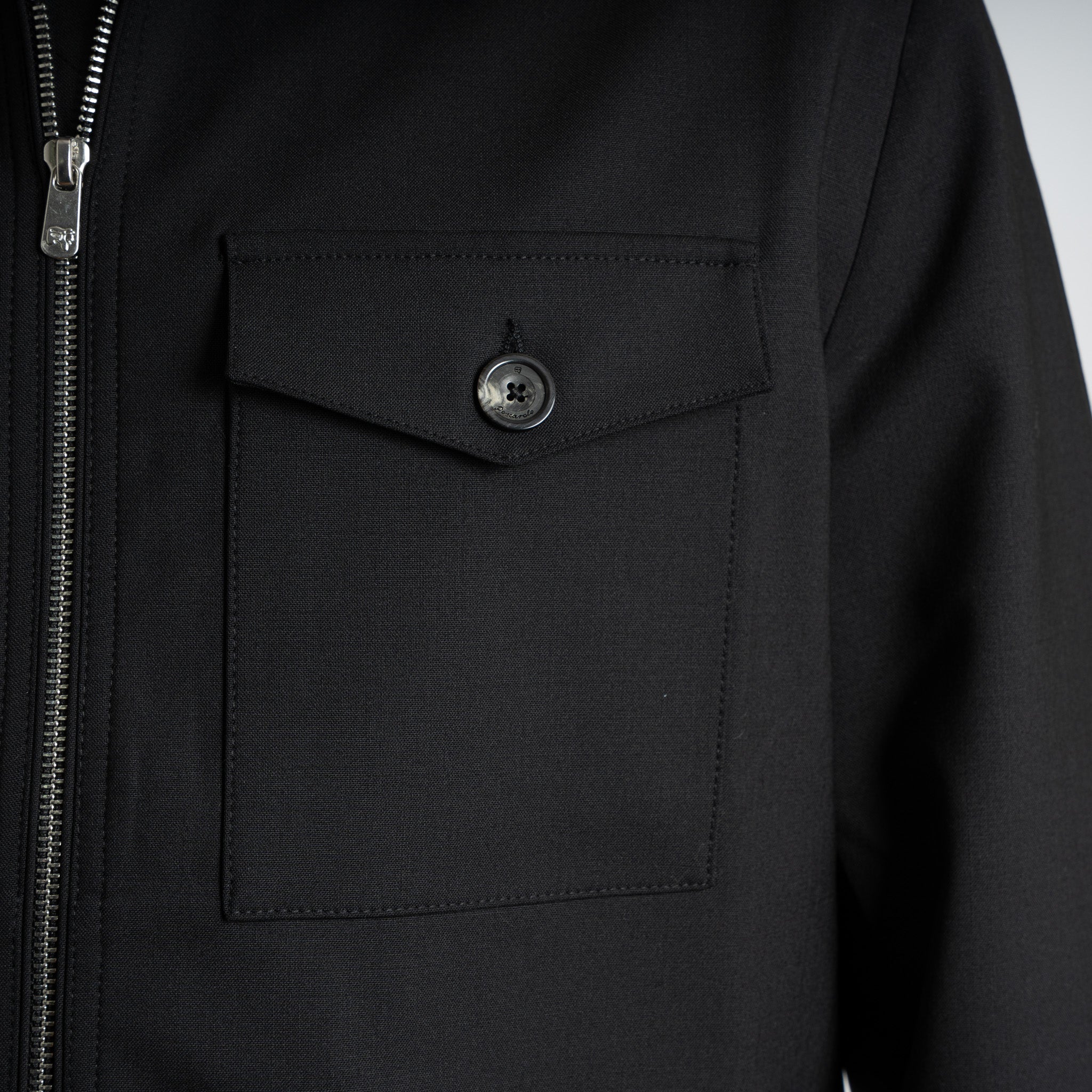Marco Pescarolo Overshirt Zwart | Ventuno