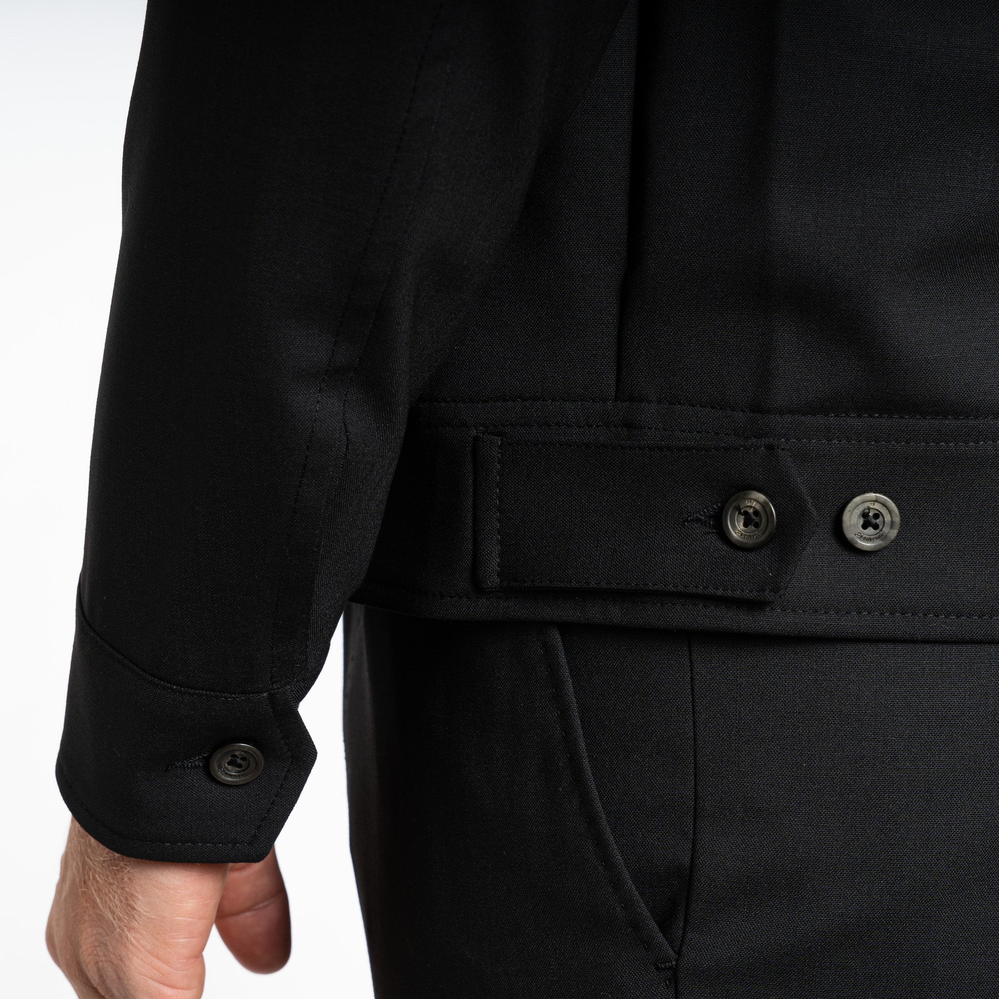 Marco Pescarolo Overshirt Zwart | Ventuno