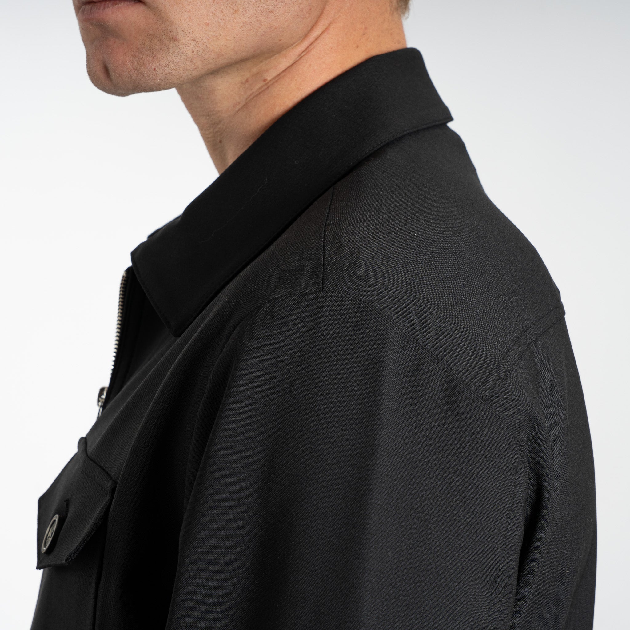 Marco Pescarolo Overshirt Zwart | Ventuno