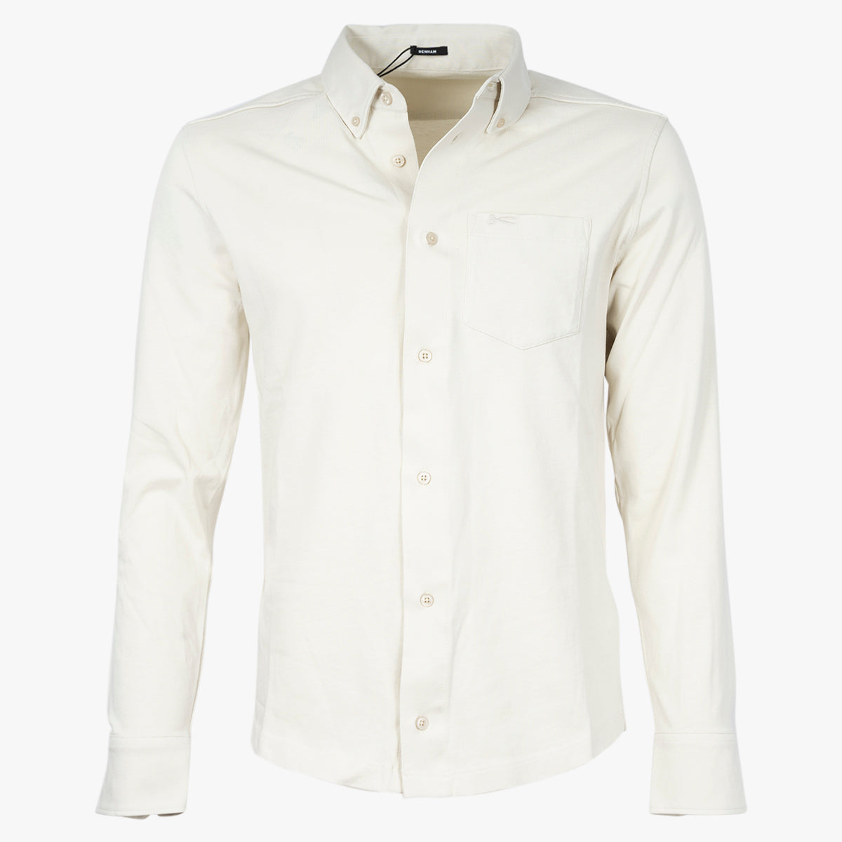 Denham Overhemd Lichtgrijs | Bridge Shirt