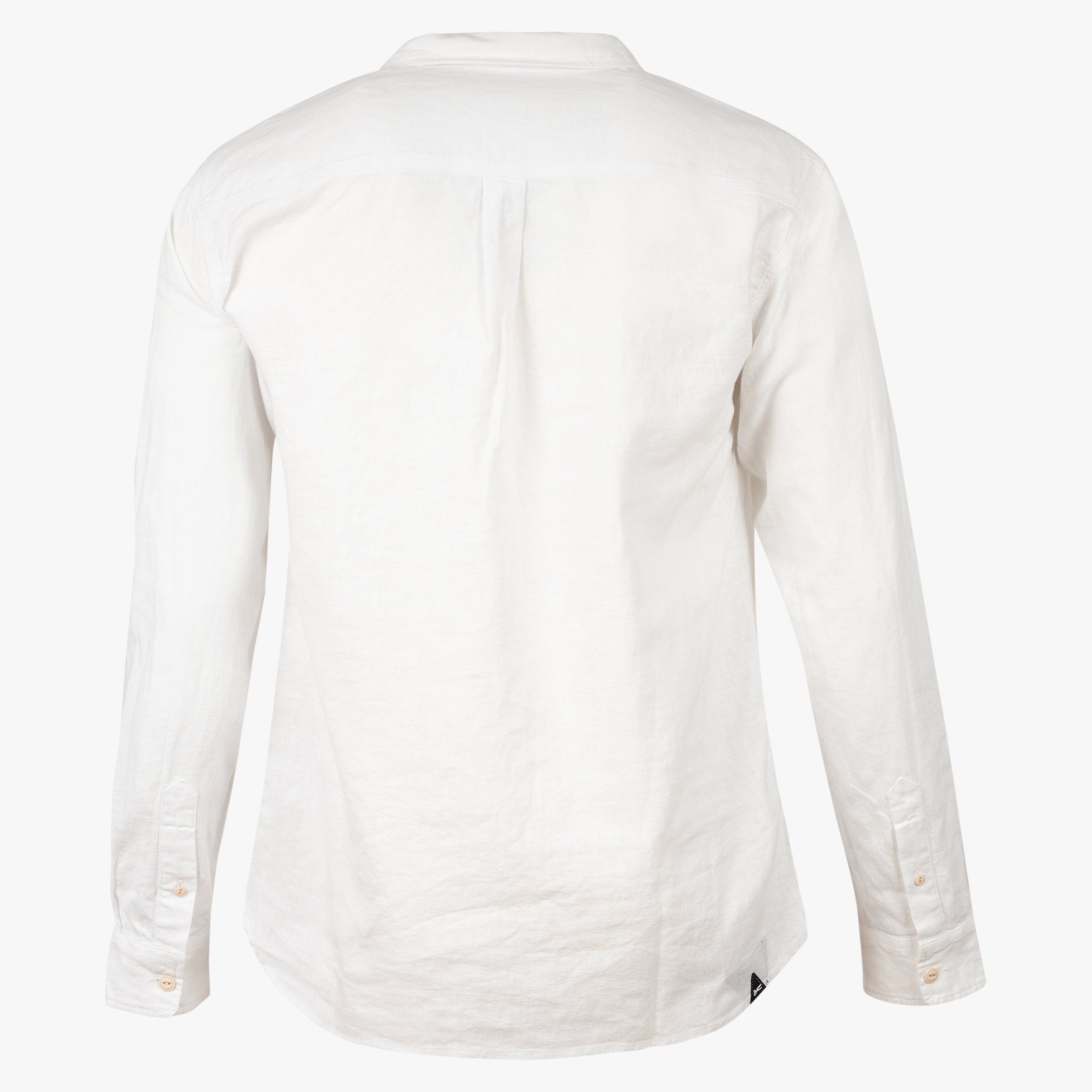 Denham Linnen Overhemd Wit | Scissor Button Down