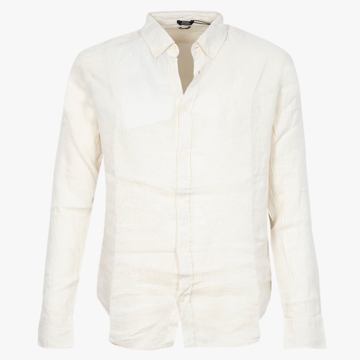 Denham Linnen Overhemd Wit | Rich Shirt
