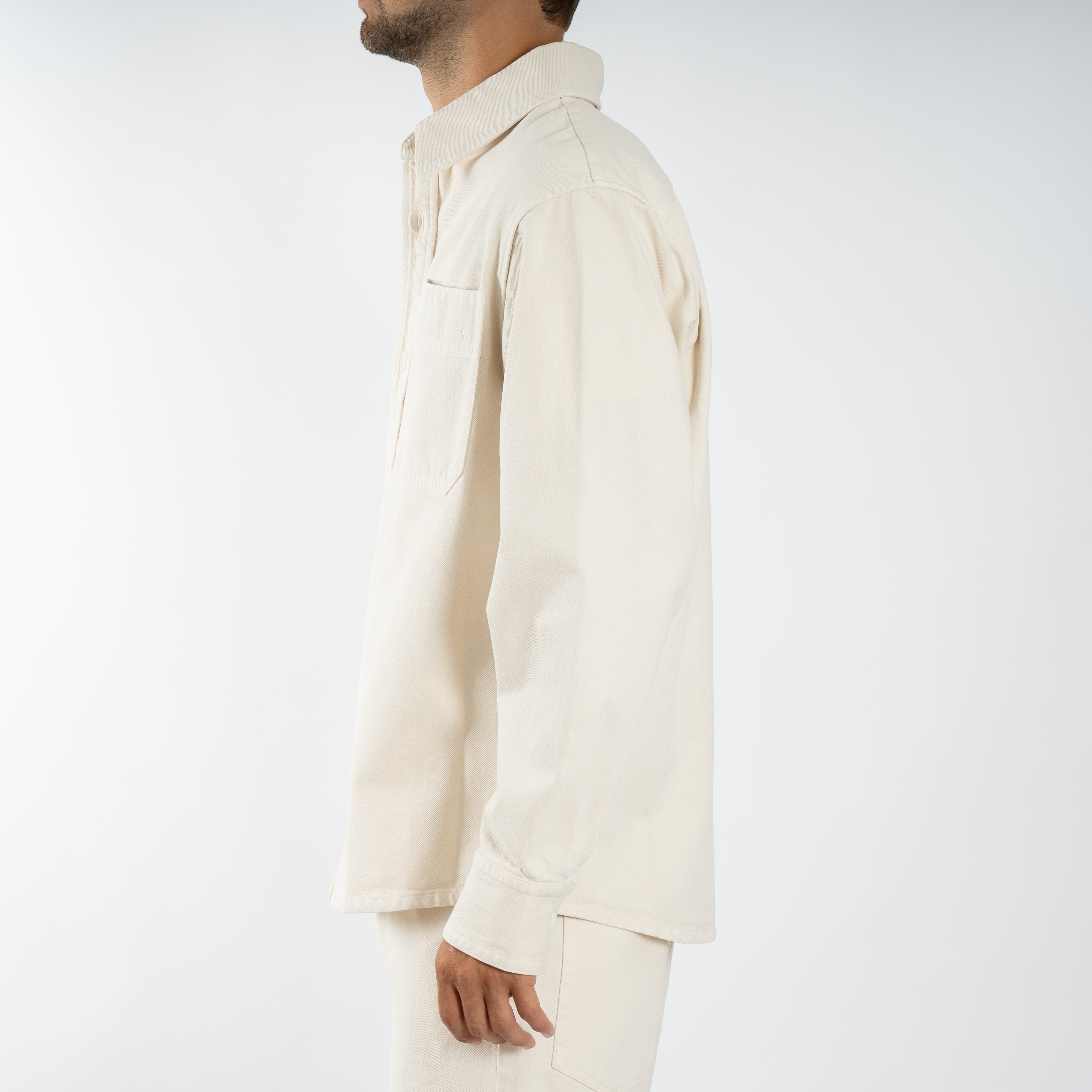A.P.C. Overshirt Creme | Basile Overshirt