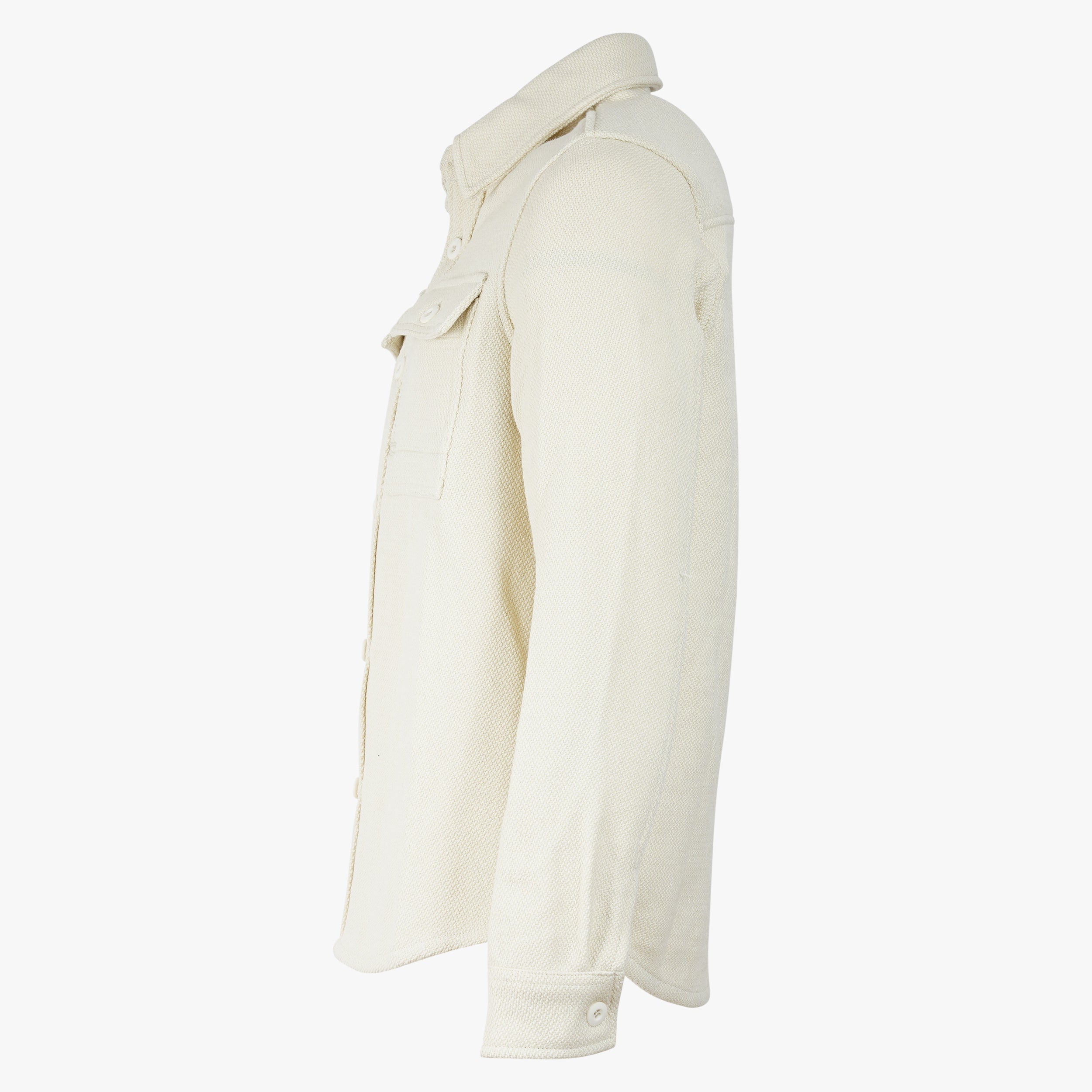 Denham Overshirt Creme | Branson