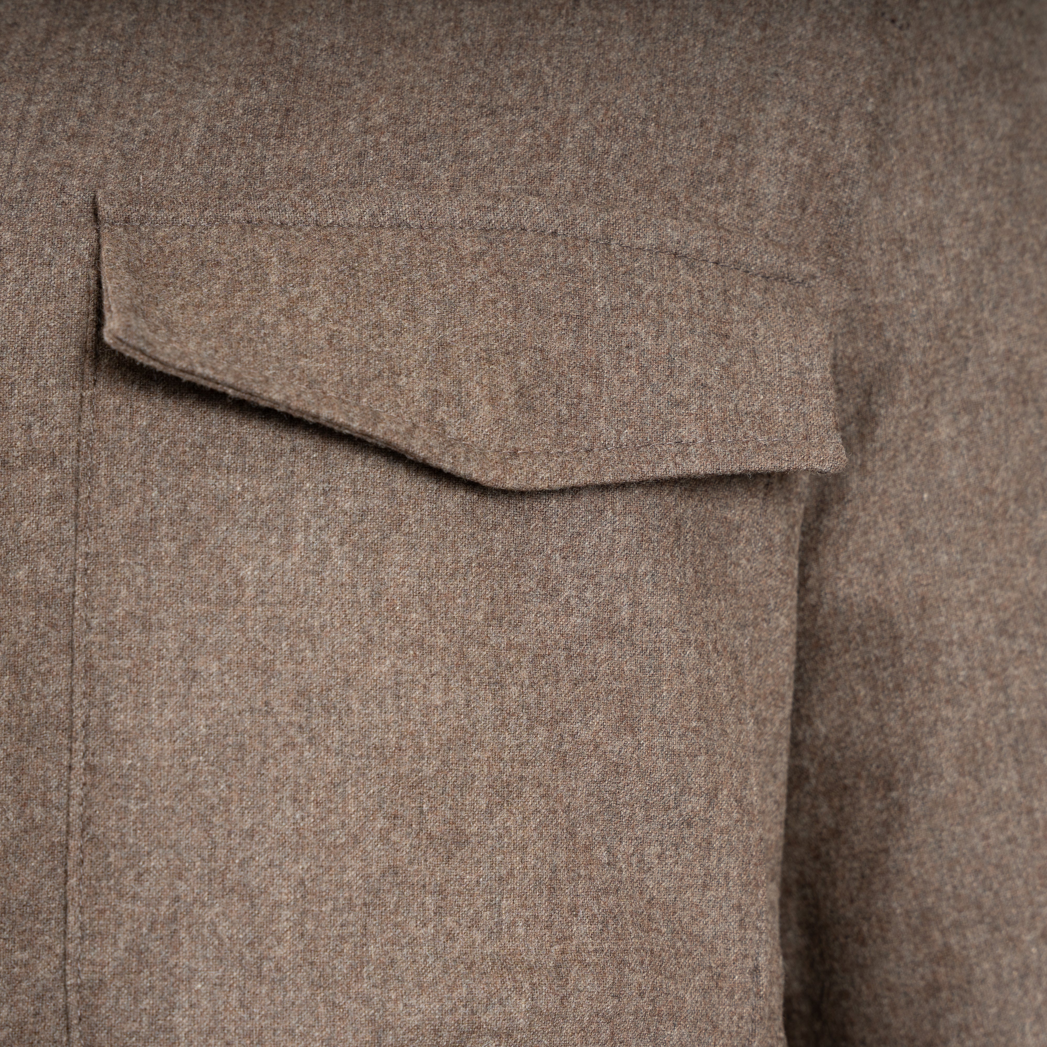 Marco Pescarolo Overshirt Beige | Urus