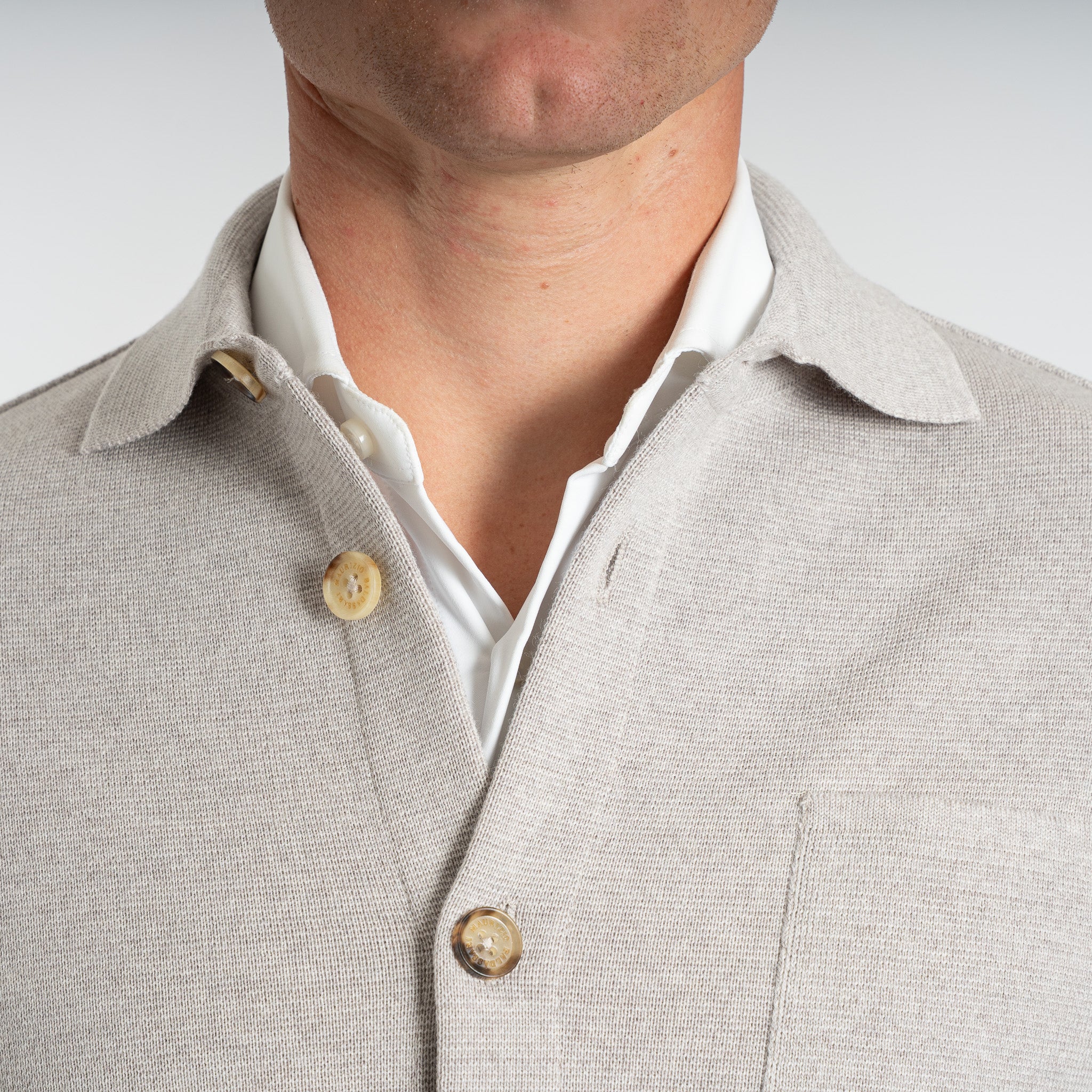 Maurizio Baldassari Overshirt Beige | Milano