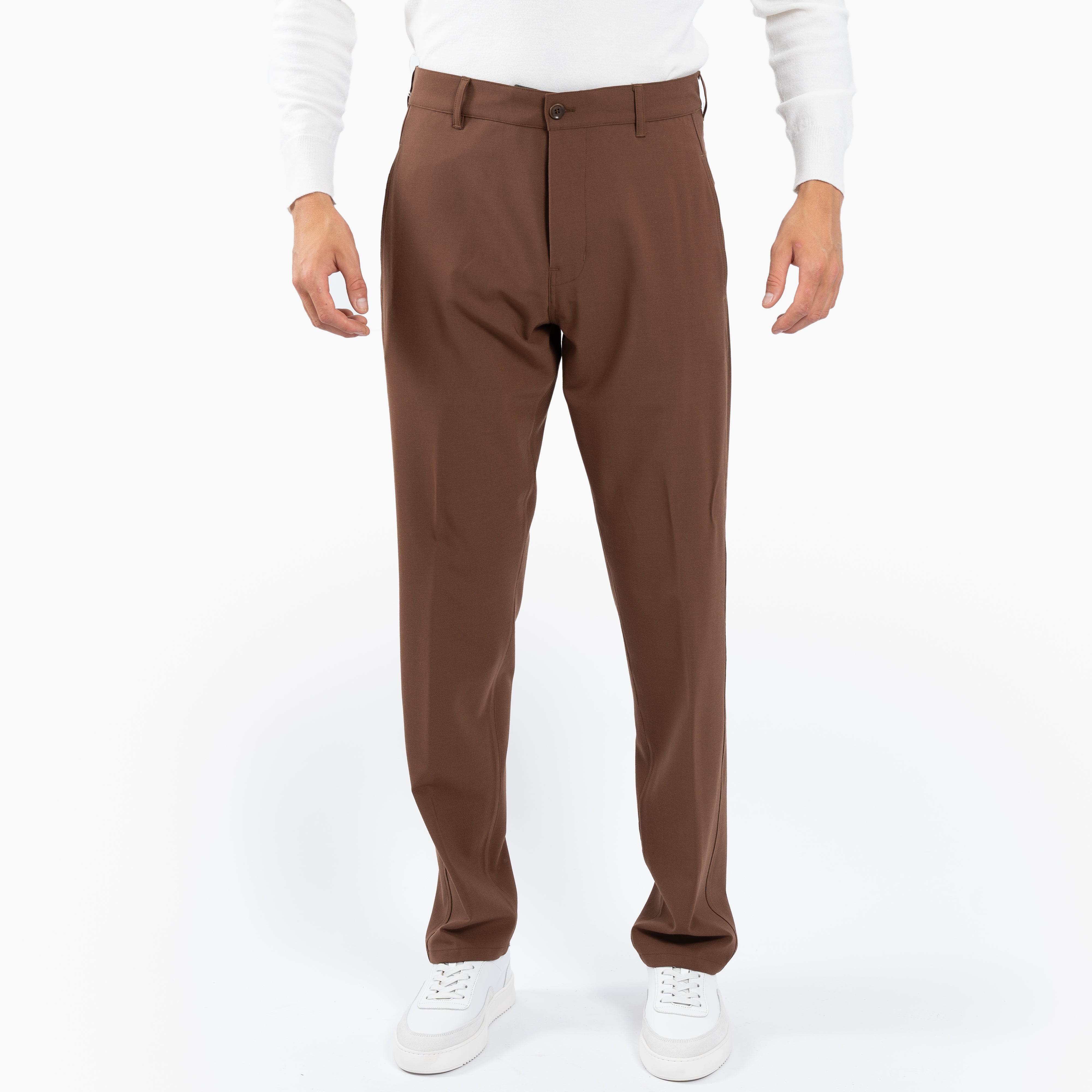 Aspesi Broek Camel | Flannel Chino