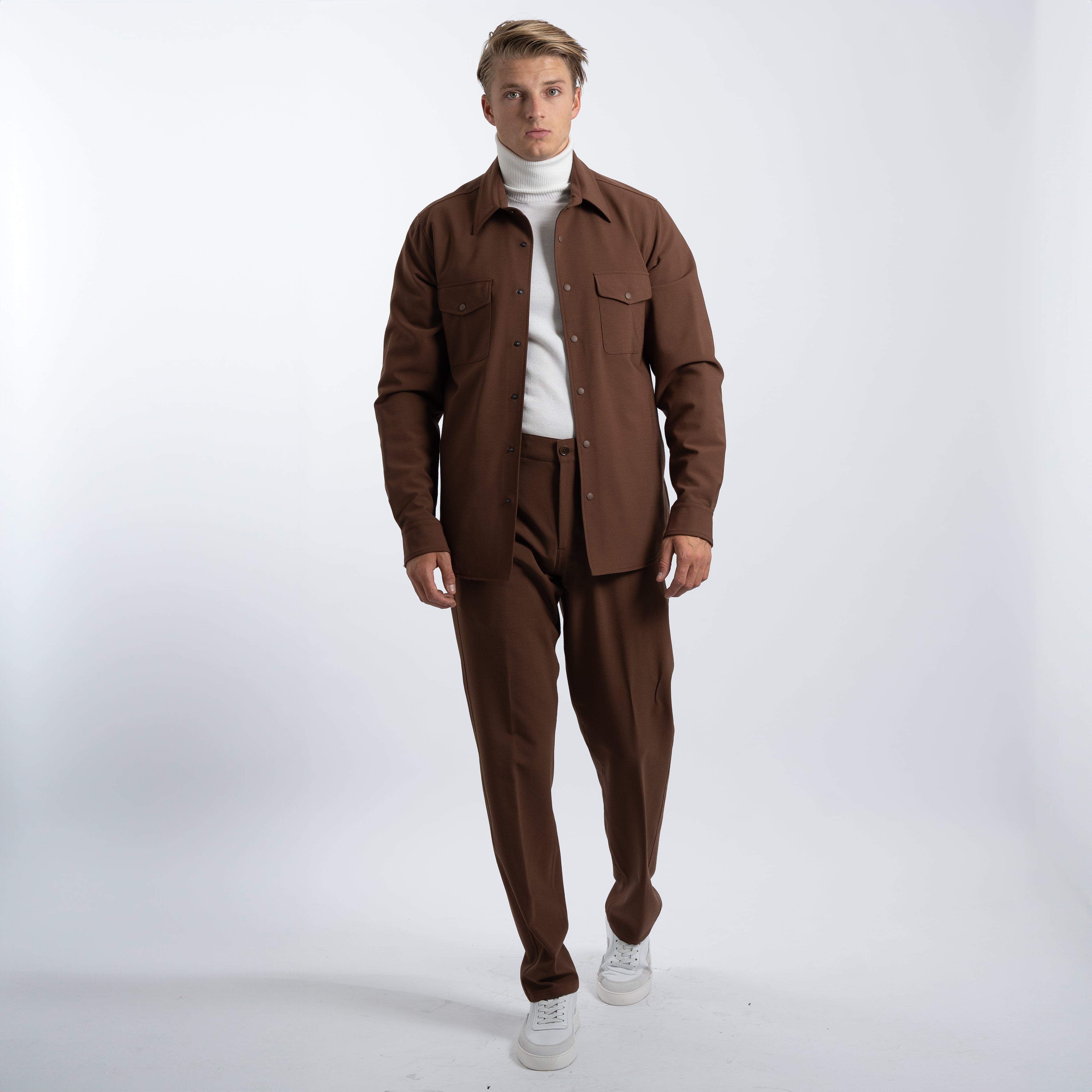 Aspesi Broek Camel | Flannel Chino