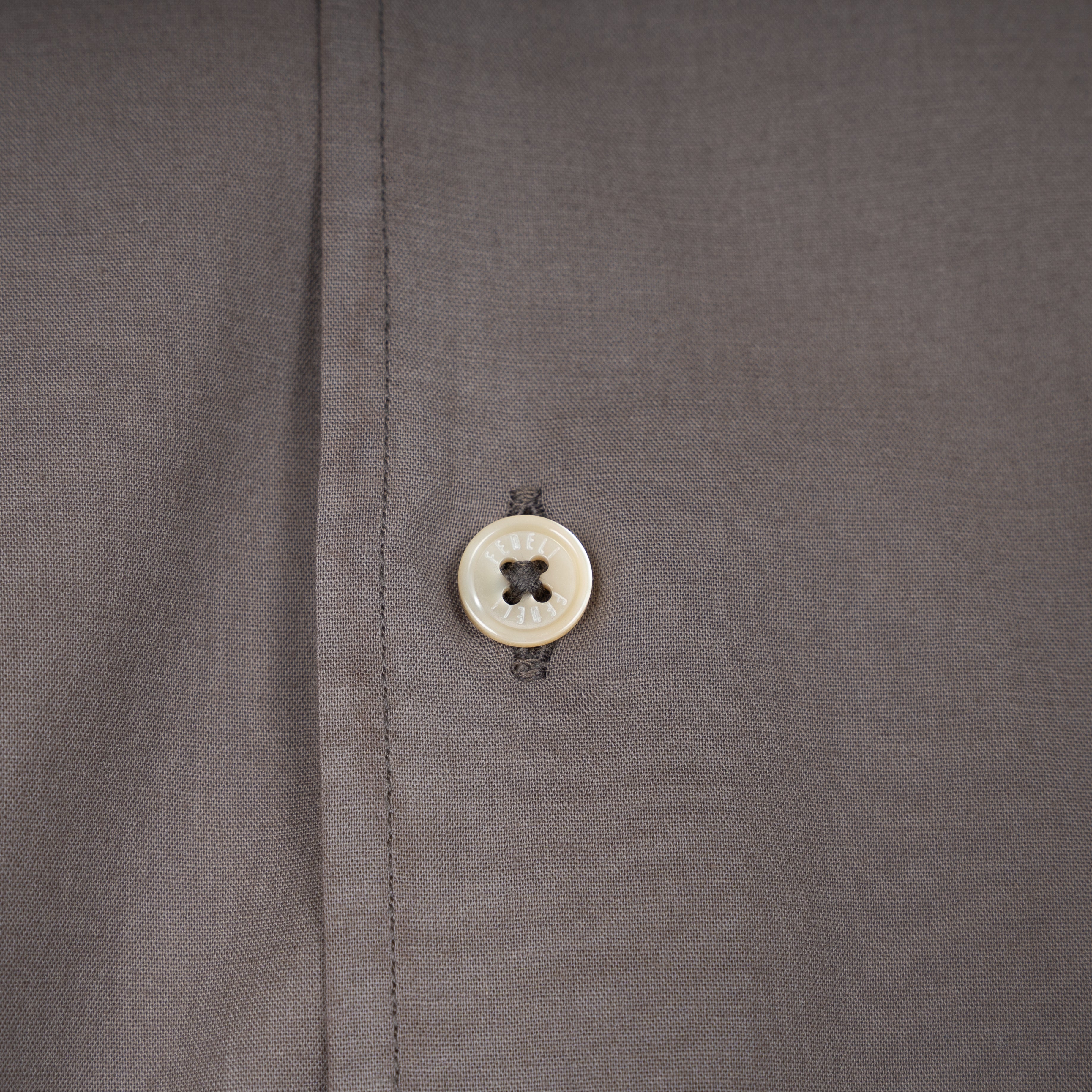 Fedeli Overhemd Bruin | James Panamino