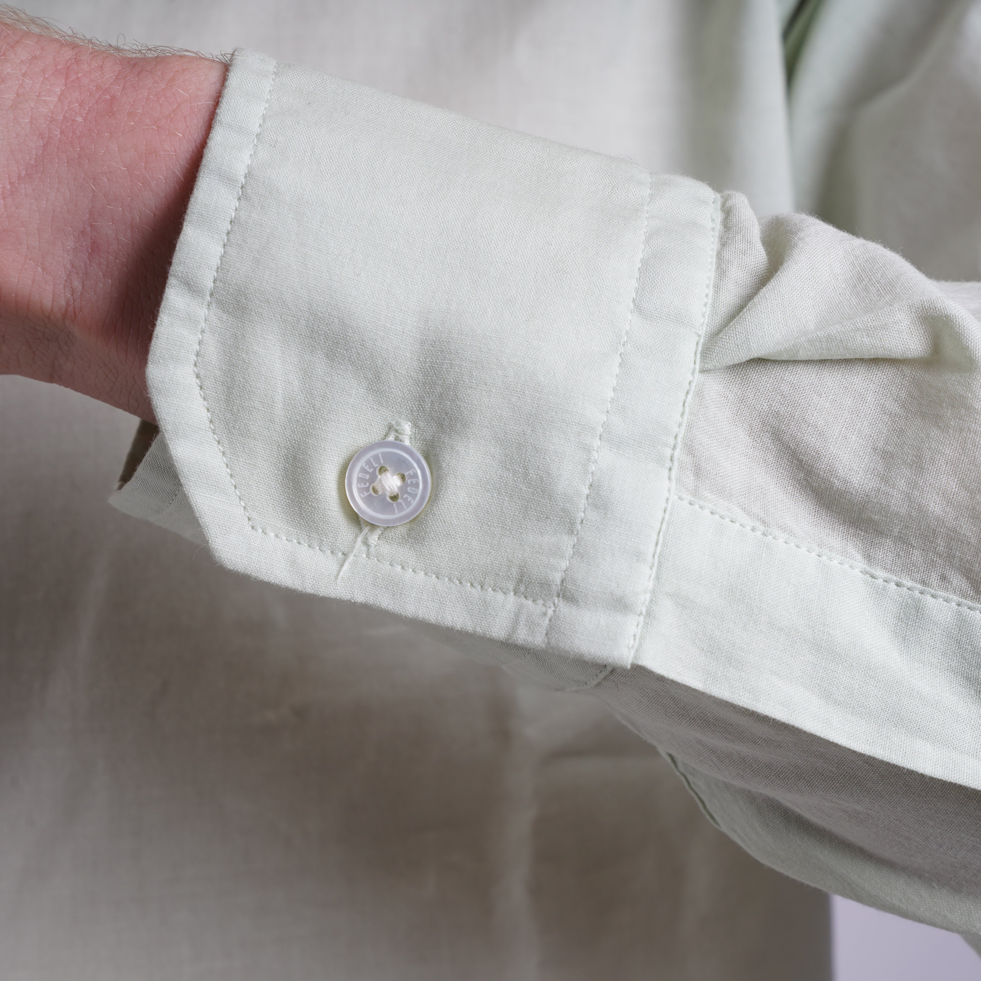 Fedeli Overhemd Lichtgroen | James Panamino