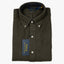 Ralph Lauren Flannel Overhemd Groen | Custom Fit