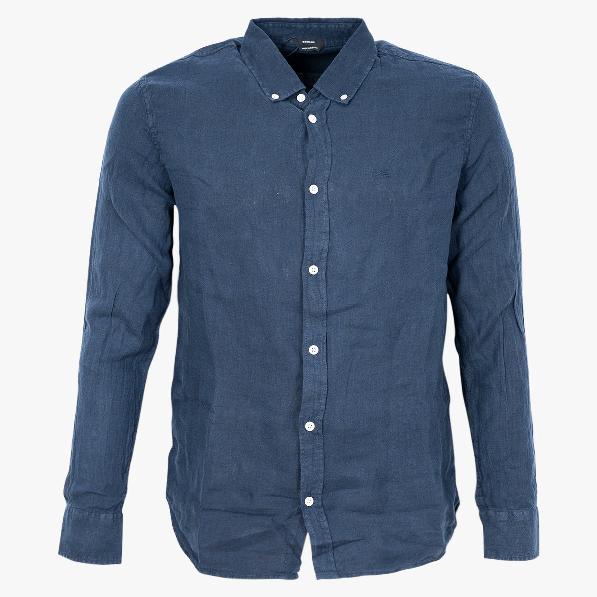 Denham Linnen Overhemd Donkerblauw | Rich Shirt