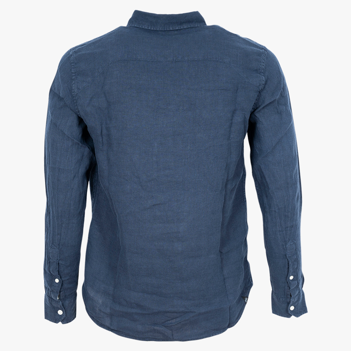 Denham Linnen Overhemd Donkerblauw | Rich Shirt