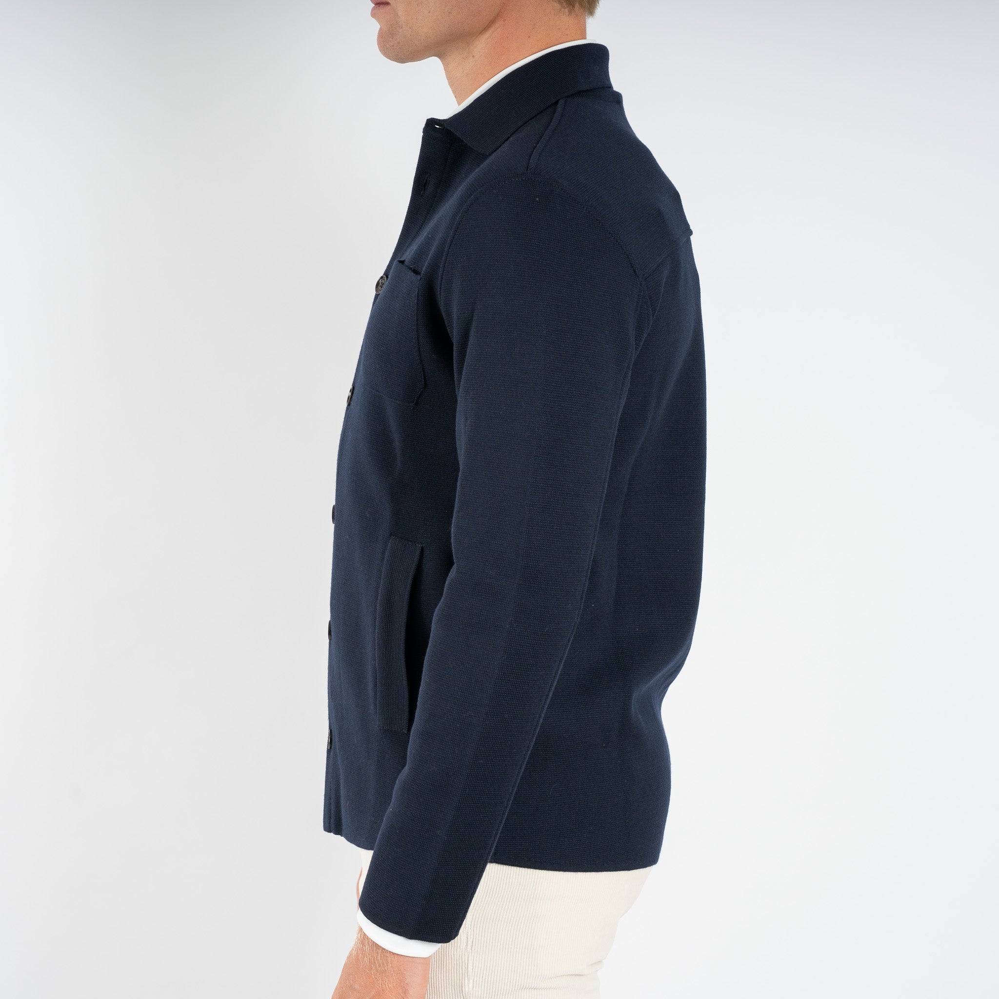 Maurizio Baldassari Overshirt Donkerblauw | Milano