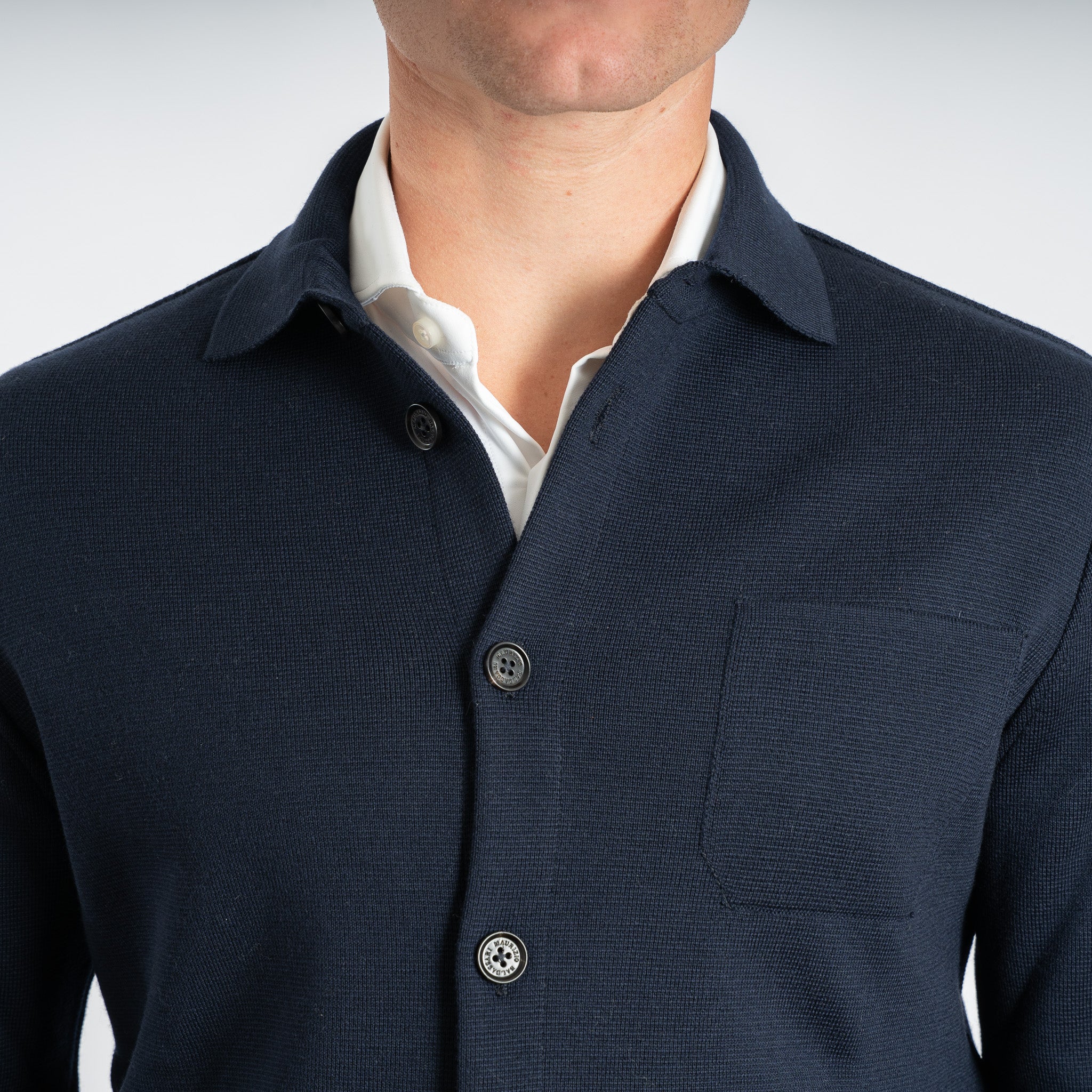 Maurizio Baldassari Overshirt Donkerblauw | Milano