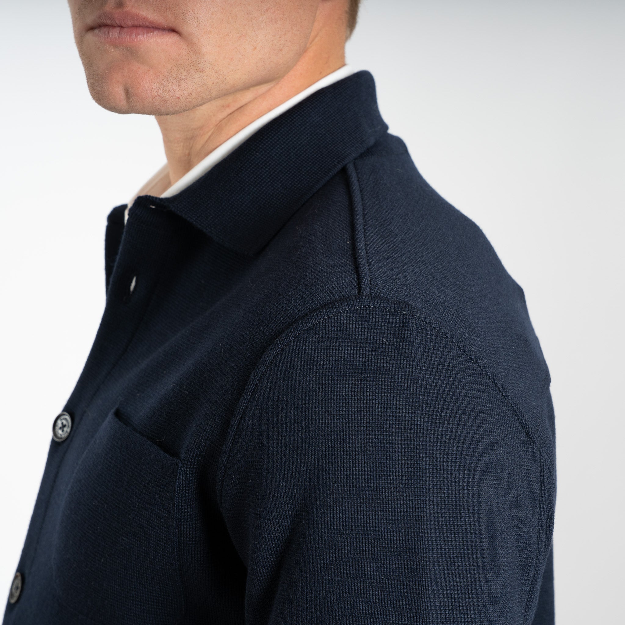 Maurizio Baldassari Overshirt Donkerblauw | Milano