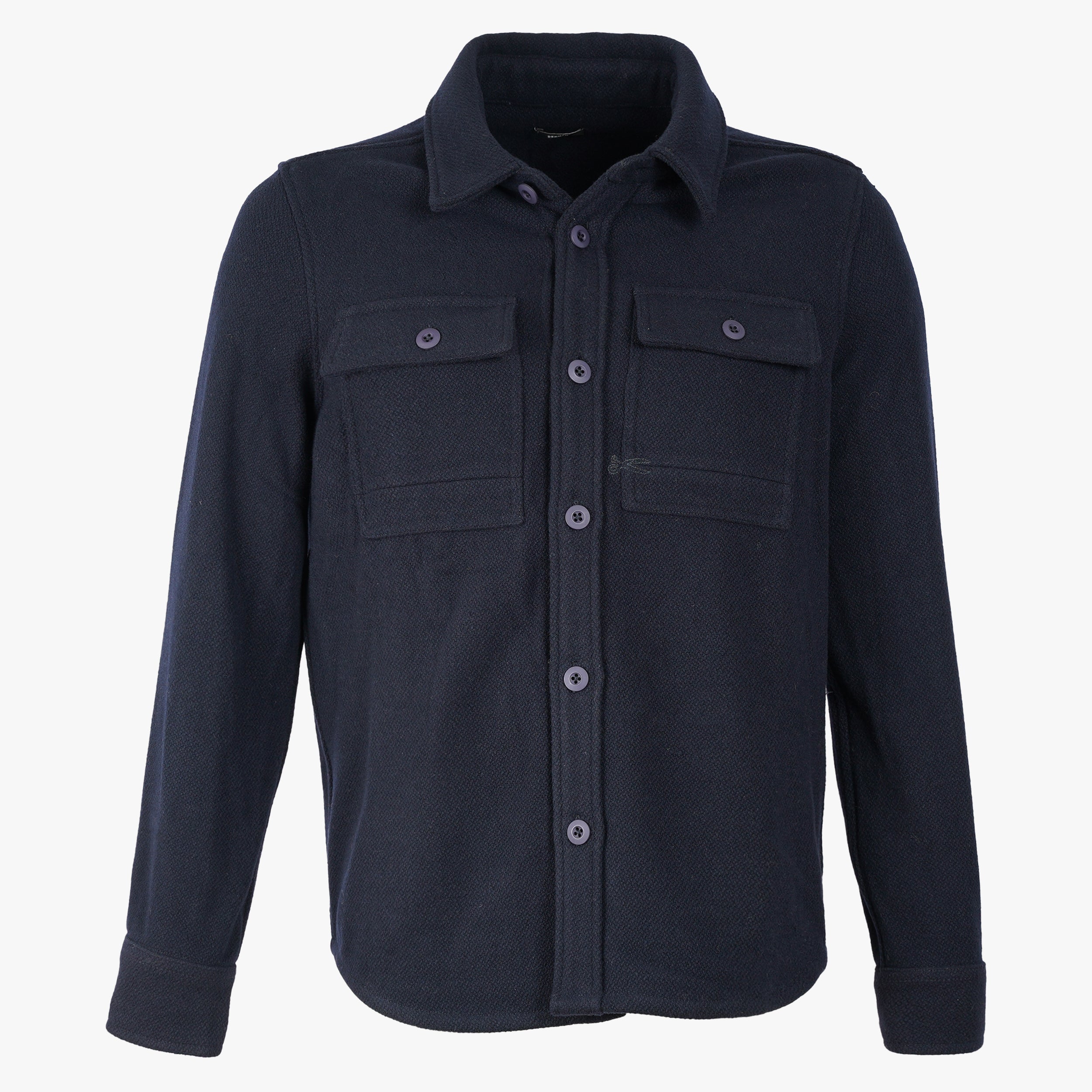 Denham Overshirt Blauw | Branson