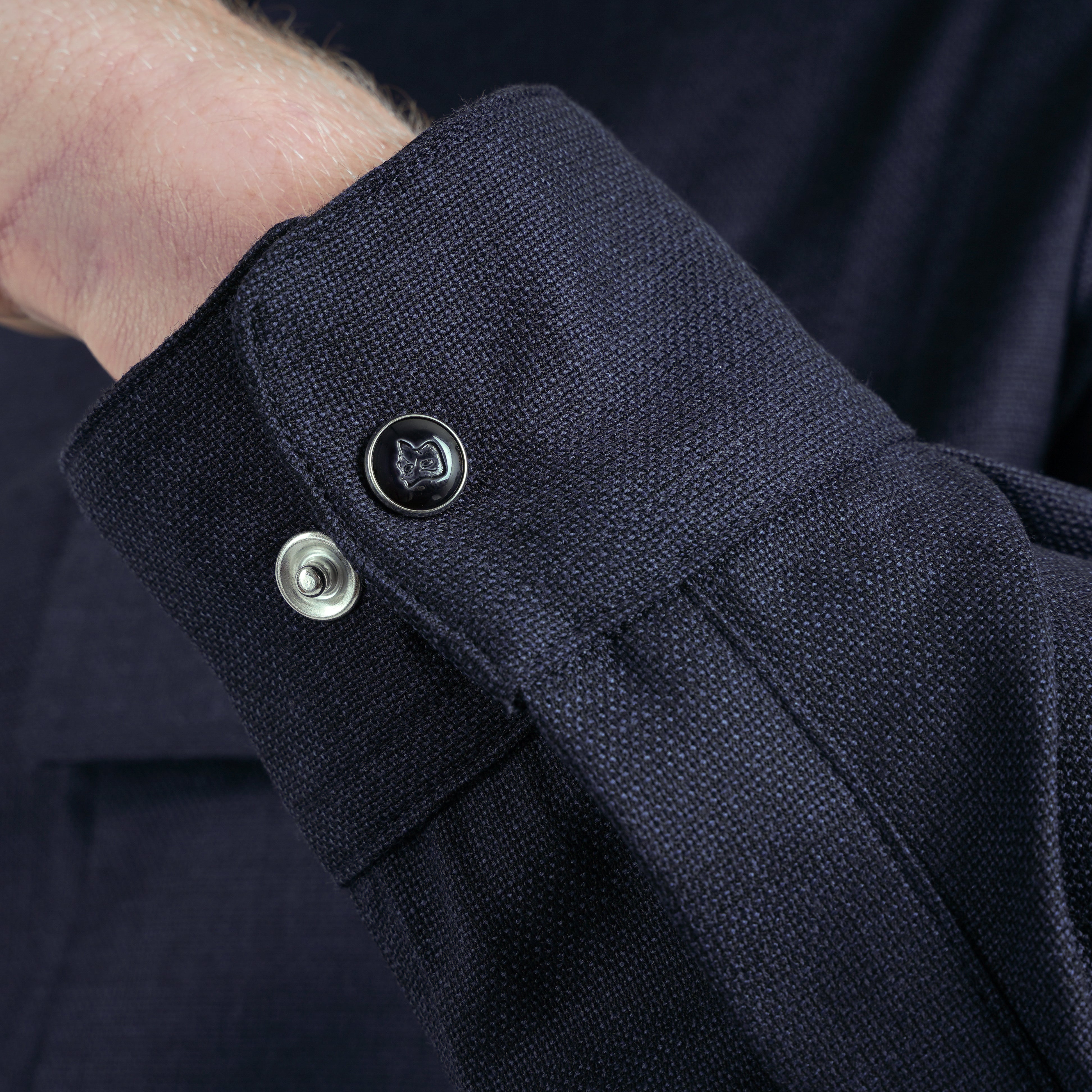 Marco Pescarolo Overshirt Blauw | Next