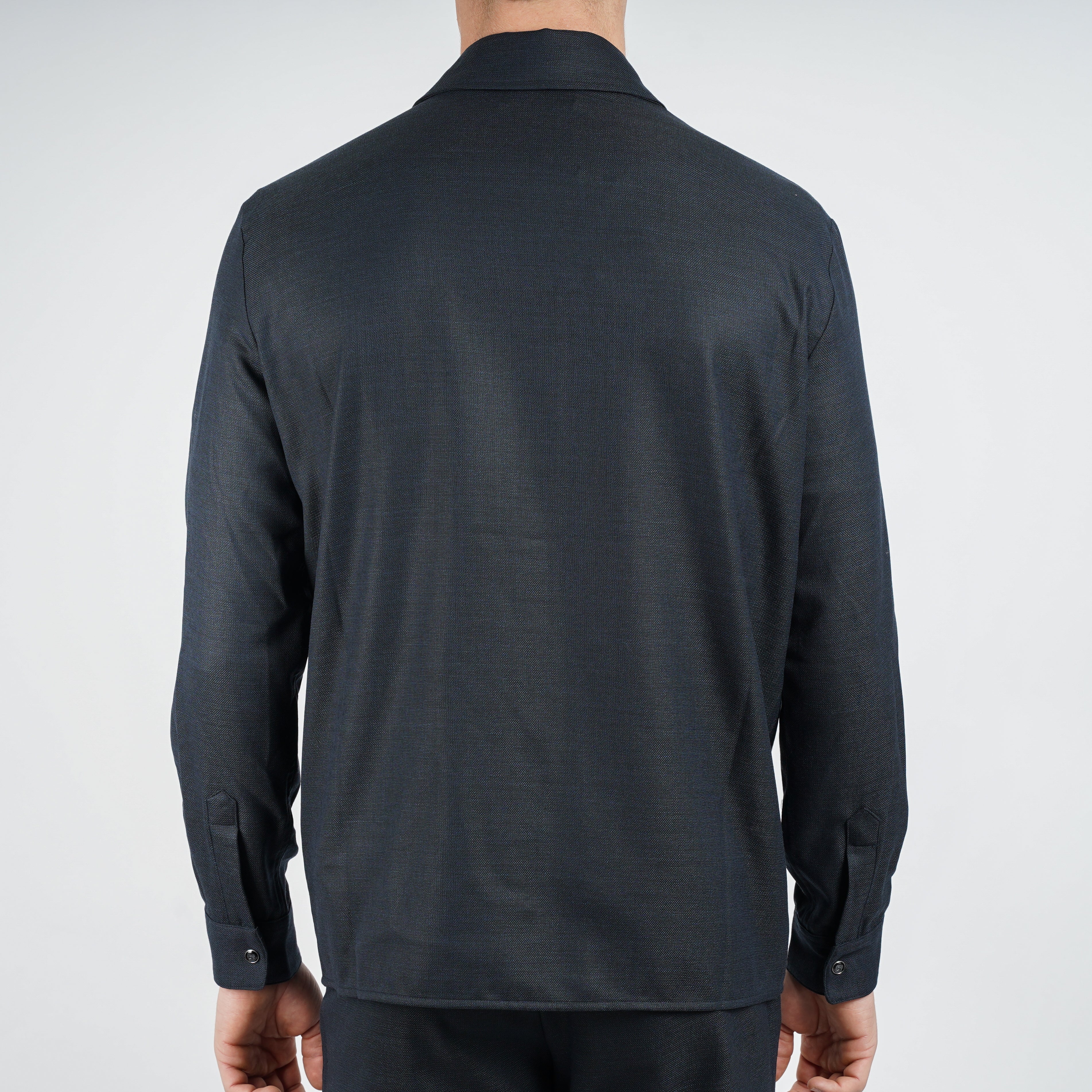 Marco Pescarolo Overshirt Blauw | Next