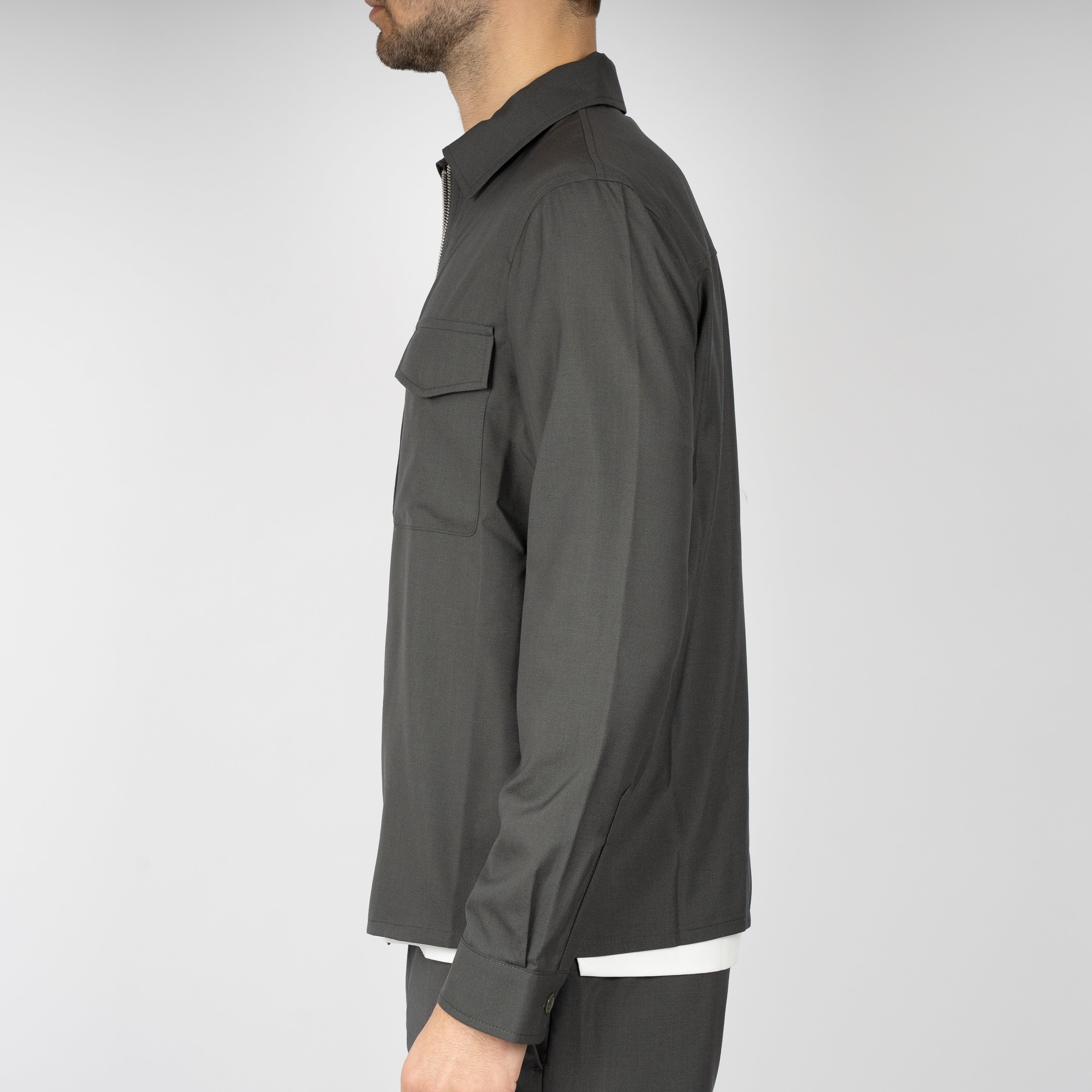 Marco Pescarolo Overshirt Groen | Urus