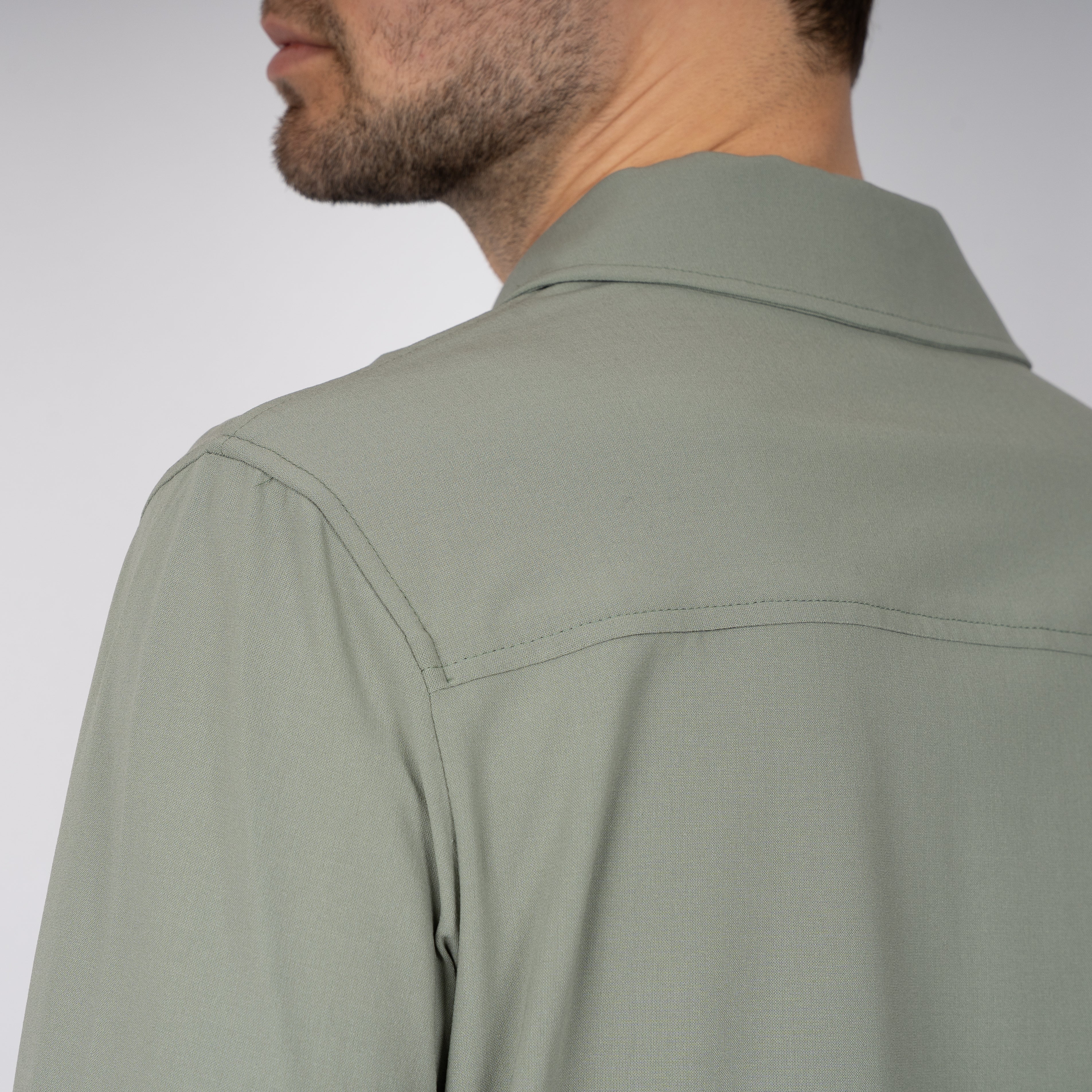 Marco Pescarolo Overshirt Lichtgroen | Avi