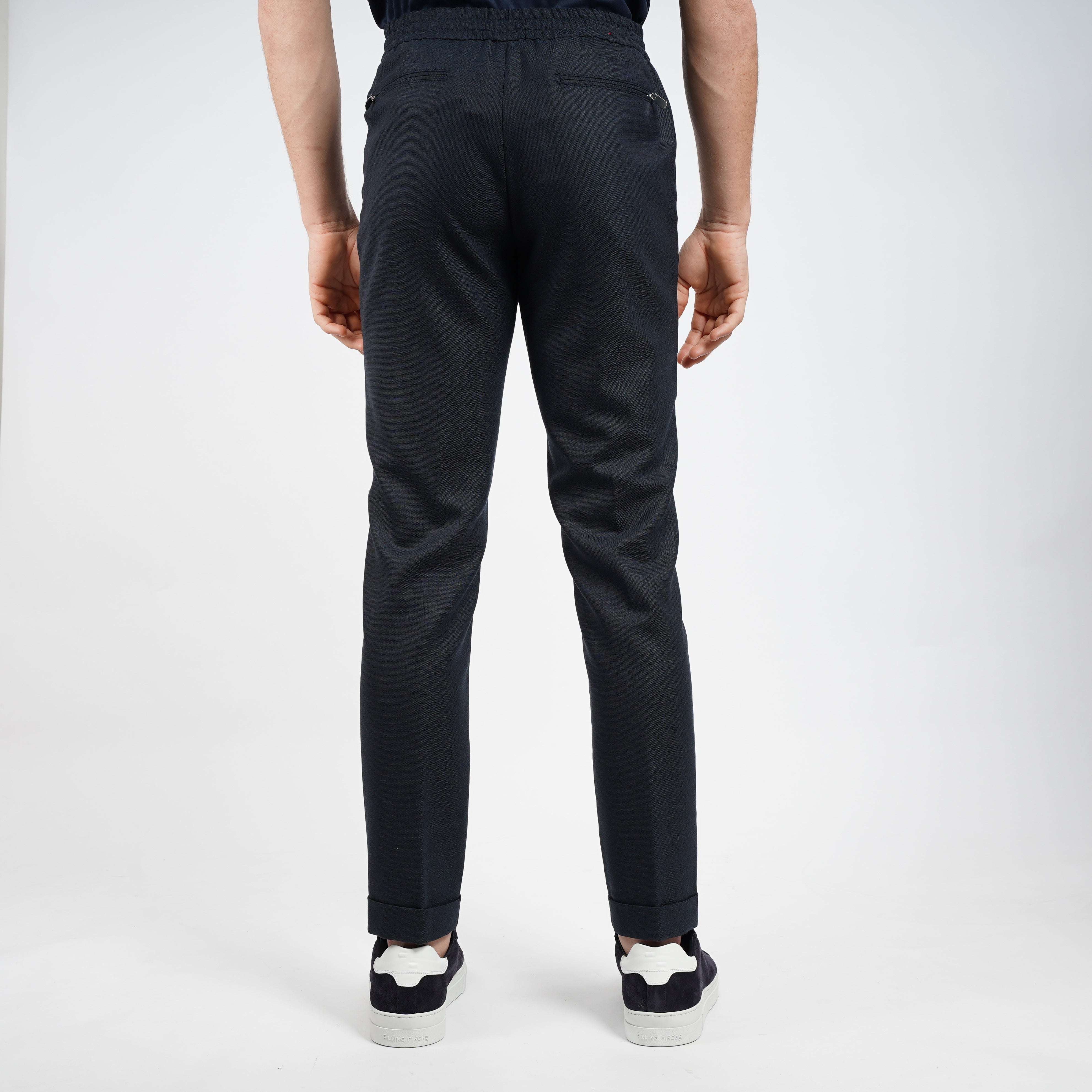 Marco Pescarolo Pantalon Blauw | Caracciolo